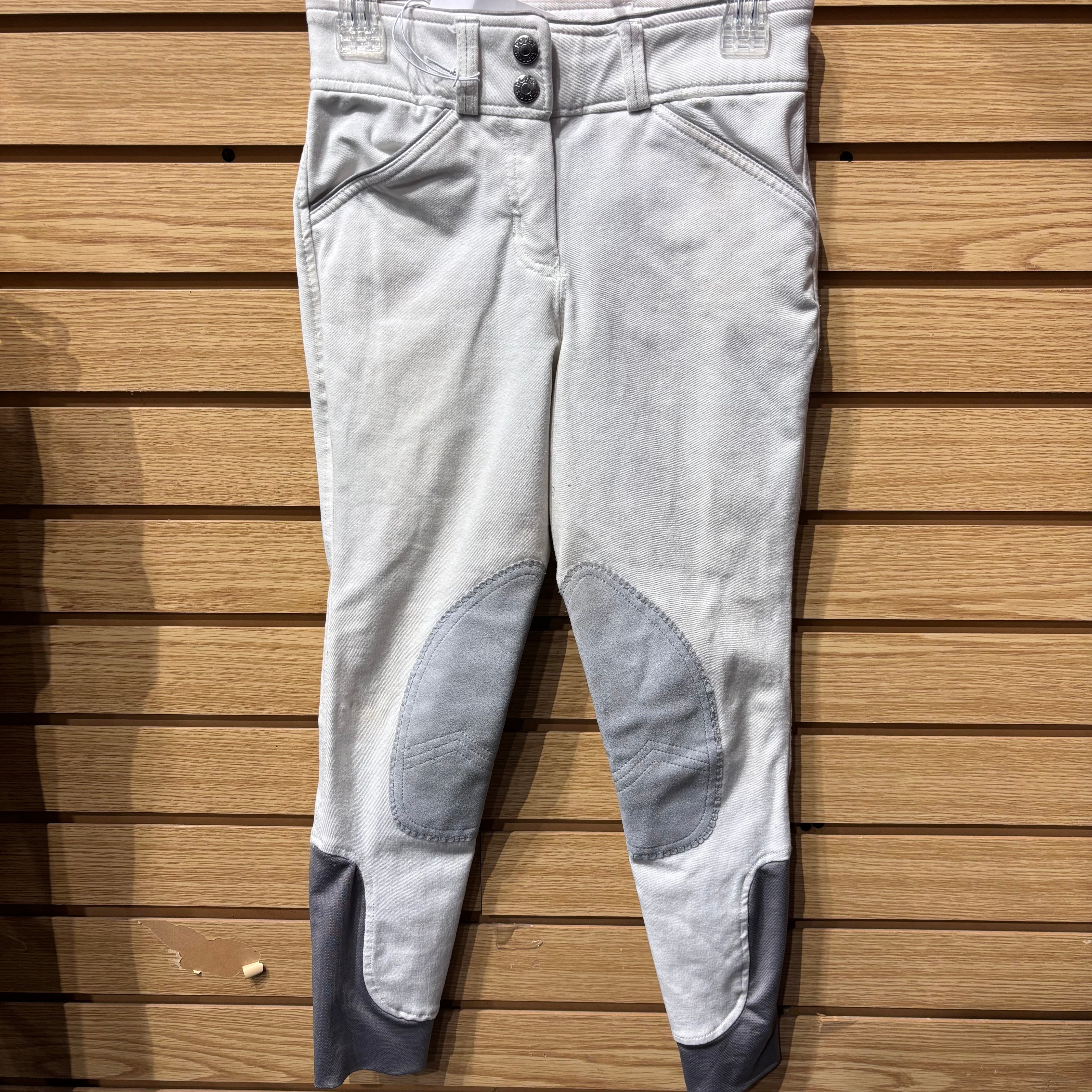 Used Kids 10 White Dover Breeches