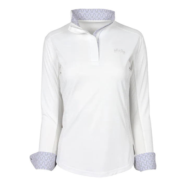 Equine Couture Ladies Monaco Long Sleeve Competition Shirt