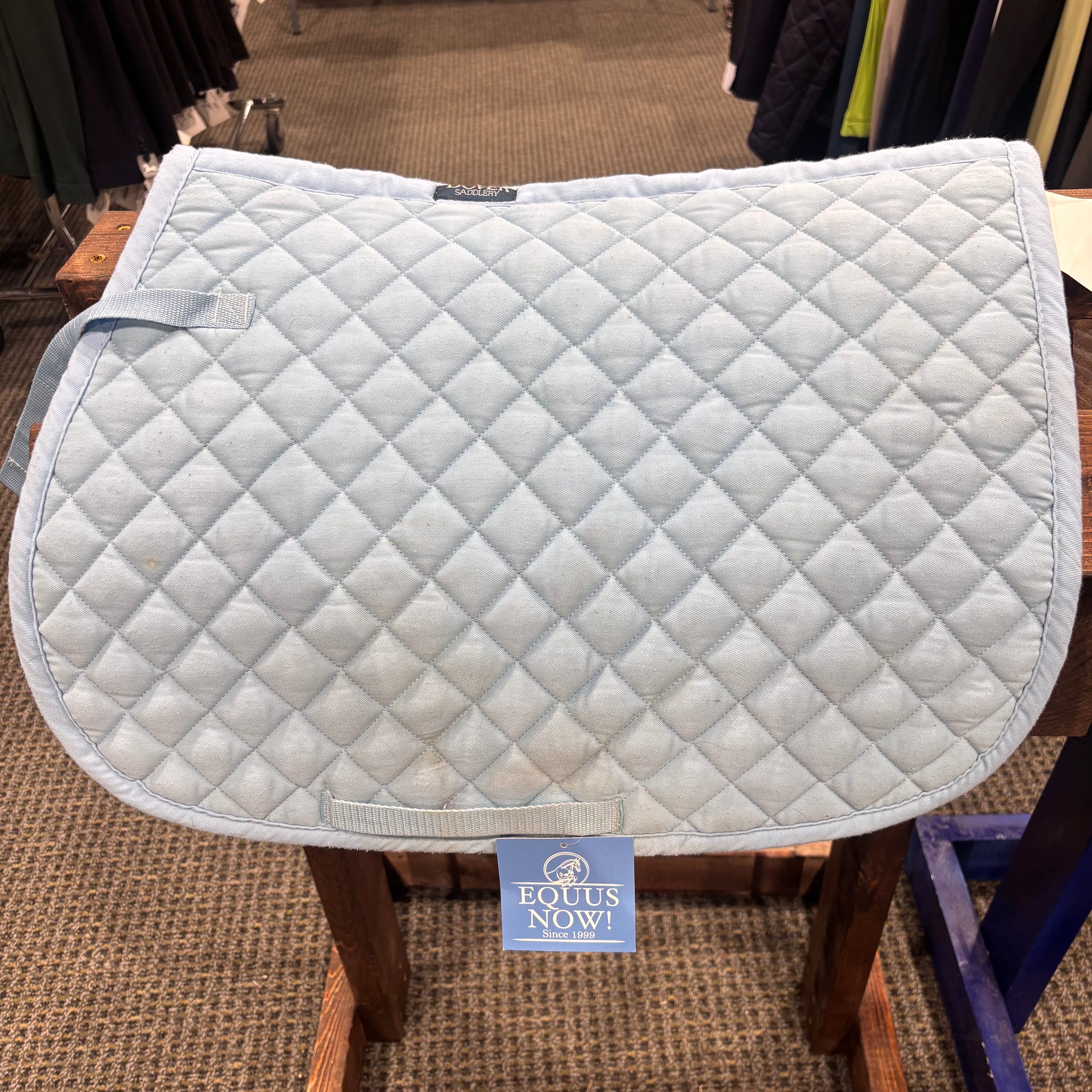 Used Dover Pony Baby Blue Saddle Pad