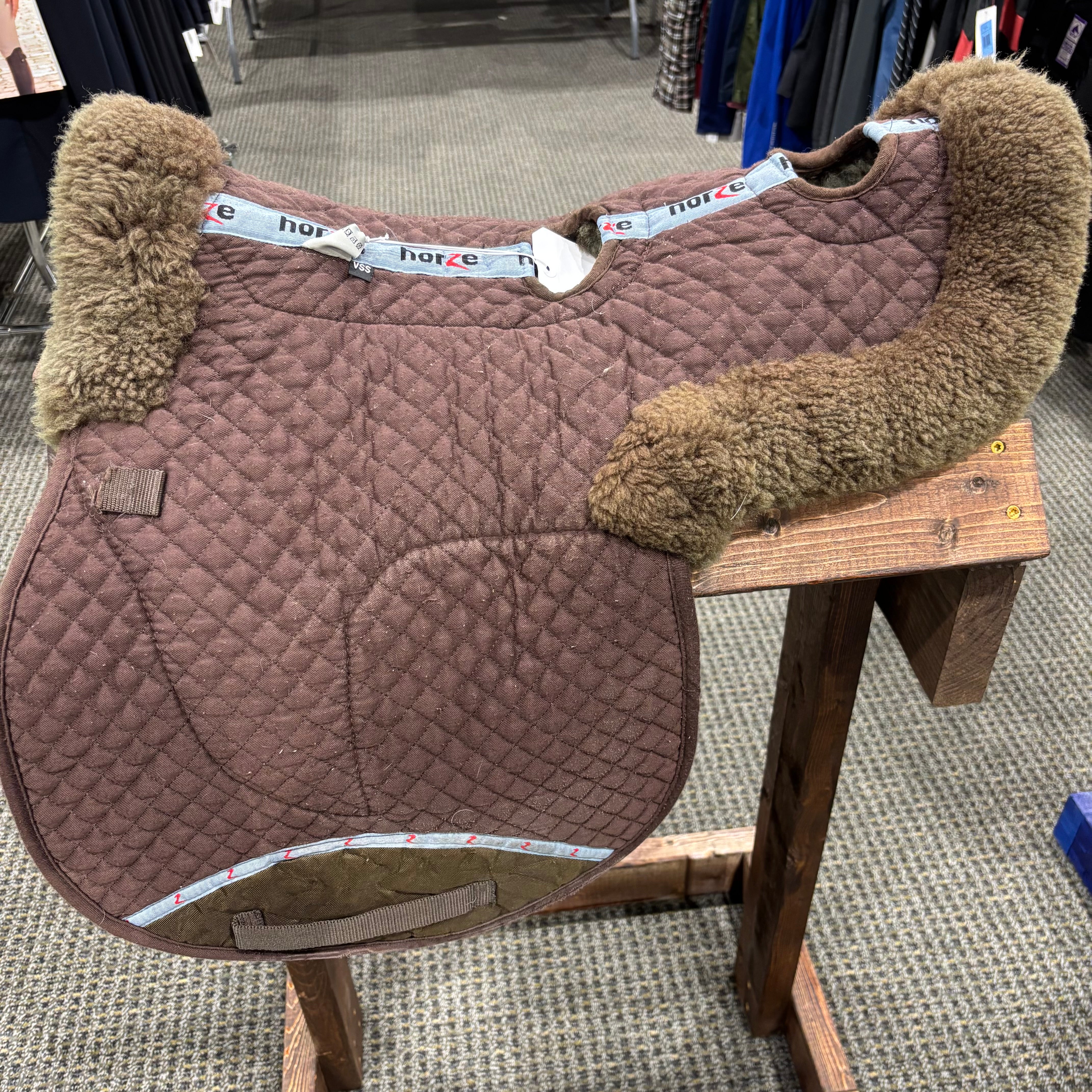 Used Horze Sheepskin Saddle Pad