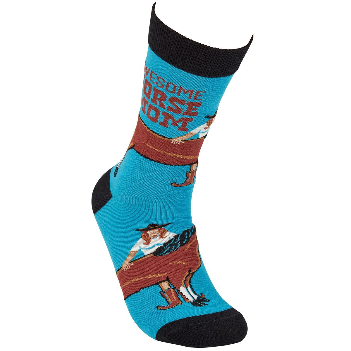 Awesome Horse Mom Socks - sku to order - 60048423