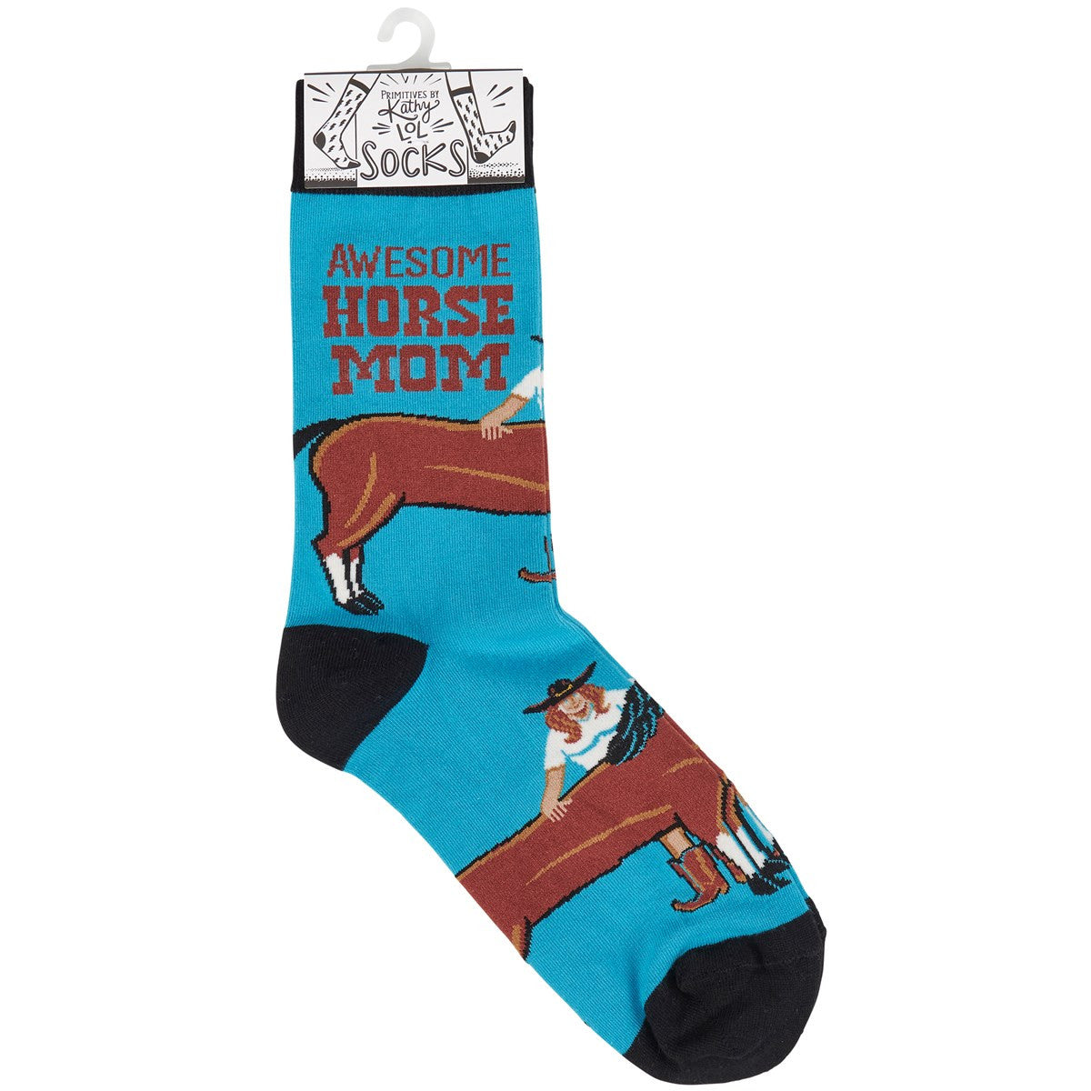 Awesome Horse Mom Socks - sku to order - 60048423