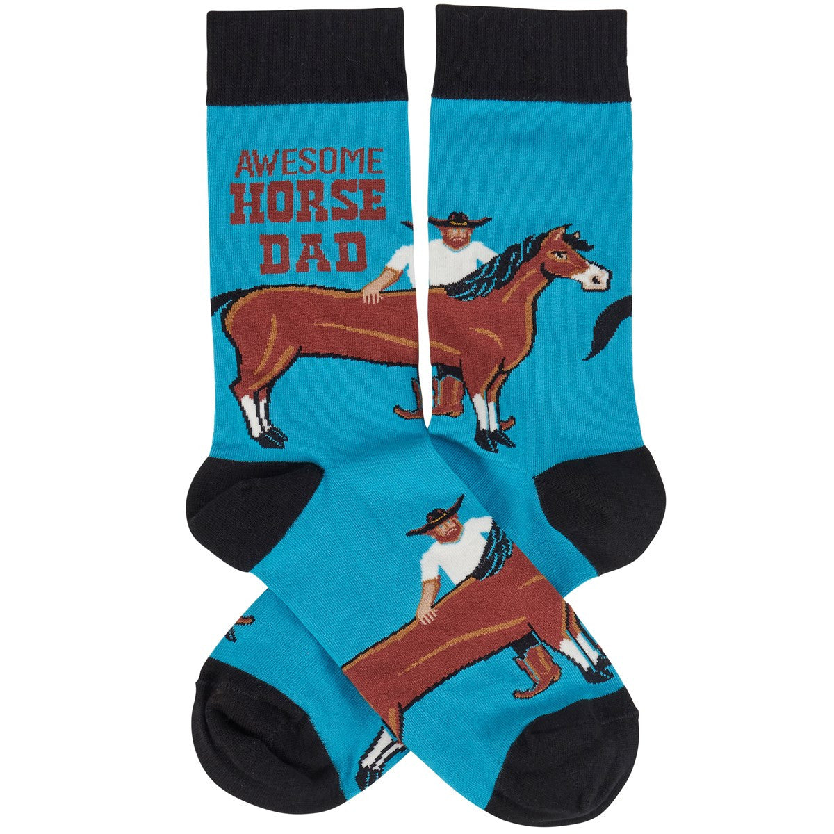 Awesome Horse Dad Socks - sku to order - 60048424