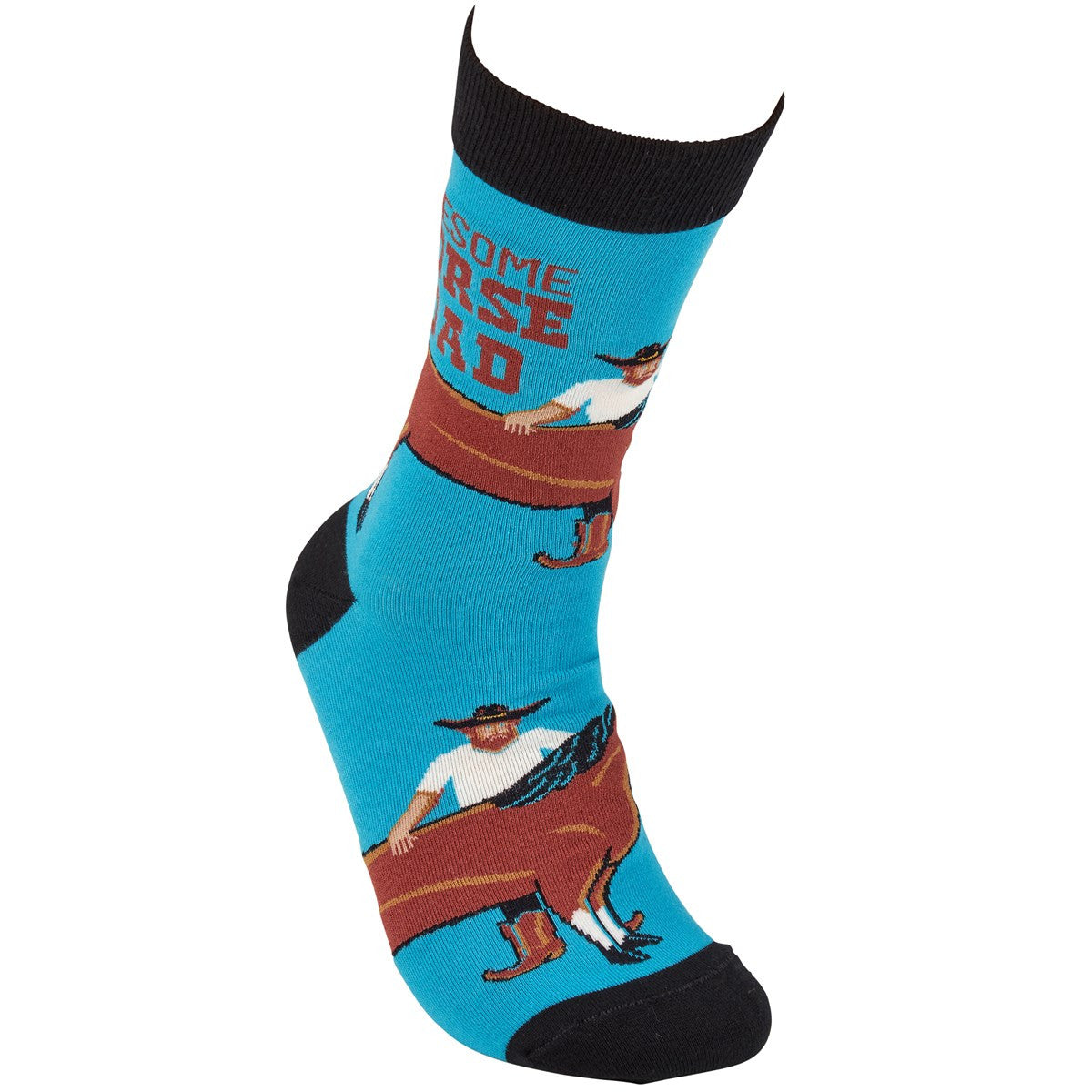 Awesome Horse Dad Socks - sku to order - 60048424