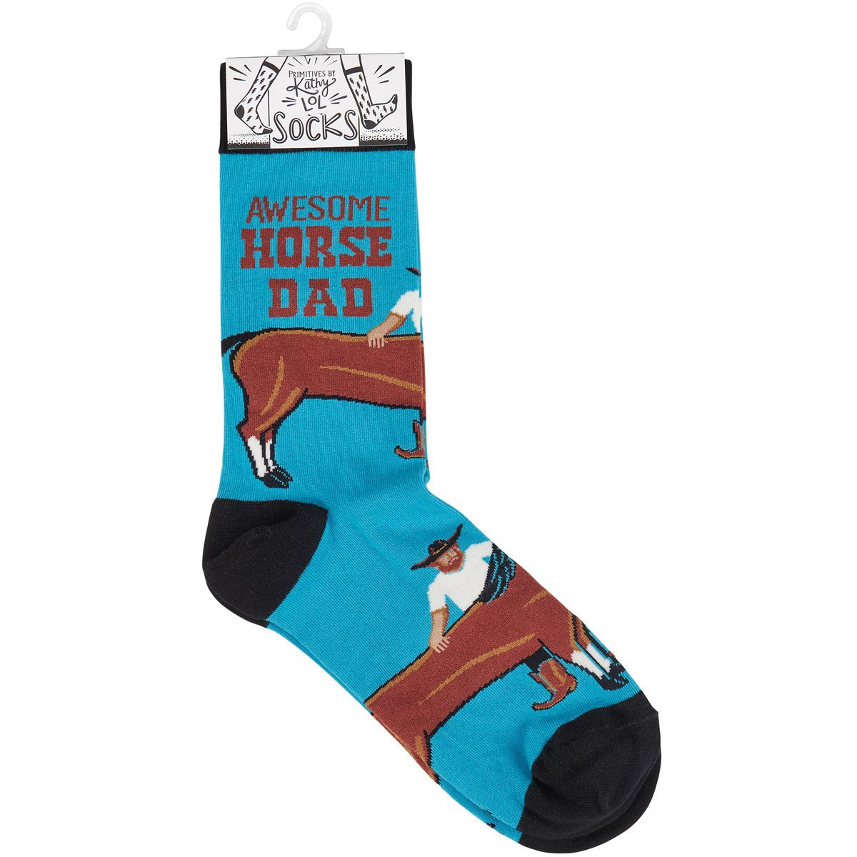 Awesome Horse Dad Socks - sku to order - 60048424