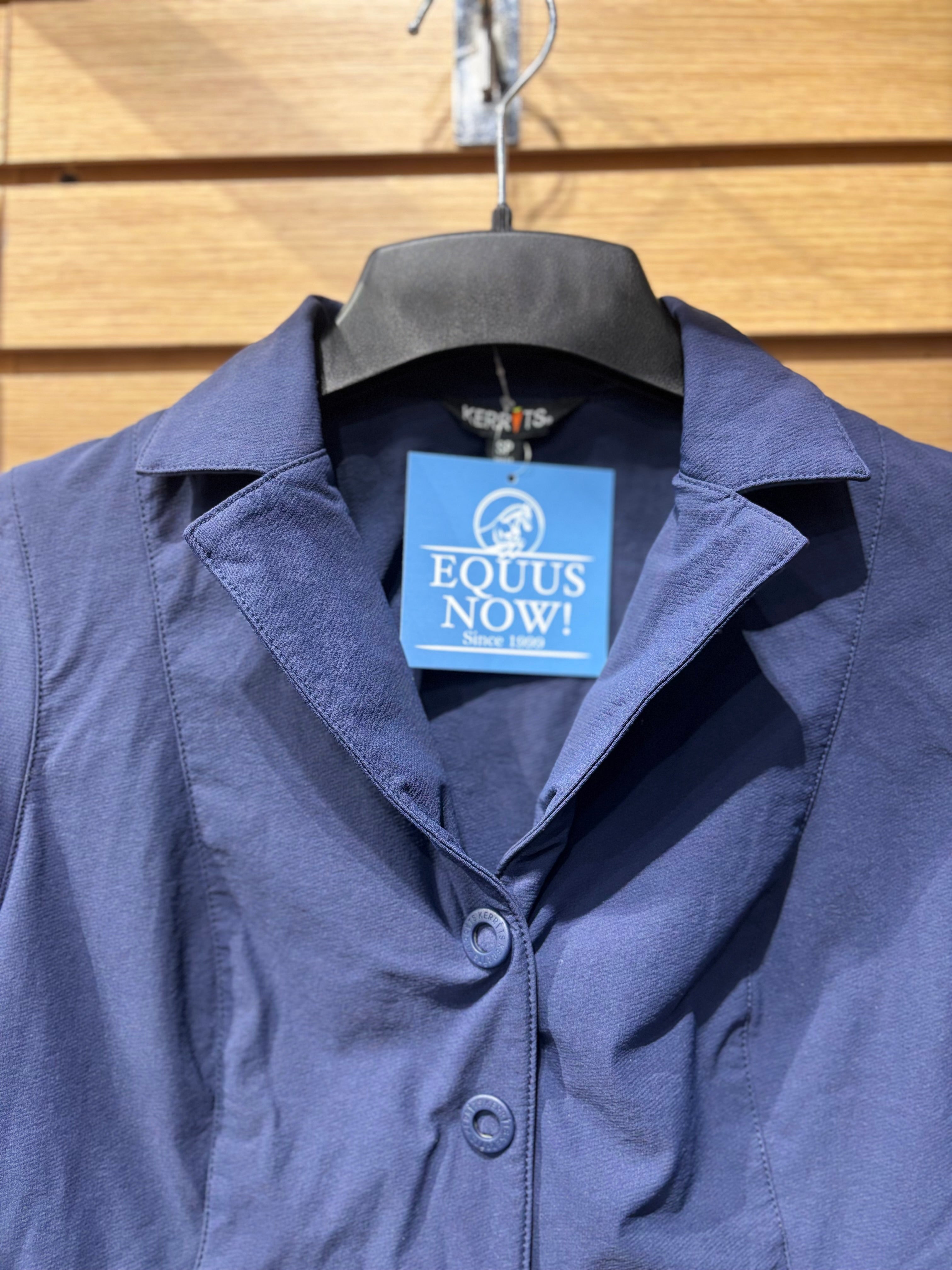 Used SP Navy Kerrits Show Coat