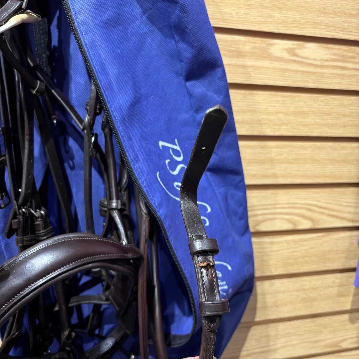 Used 2 Brown PK by PS of Sweden Double Bridle