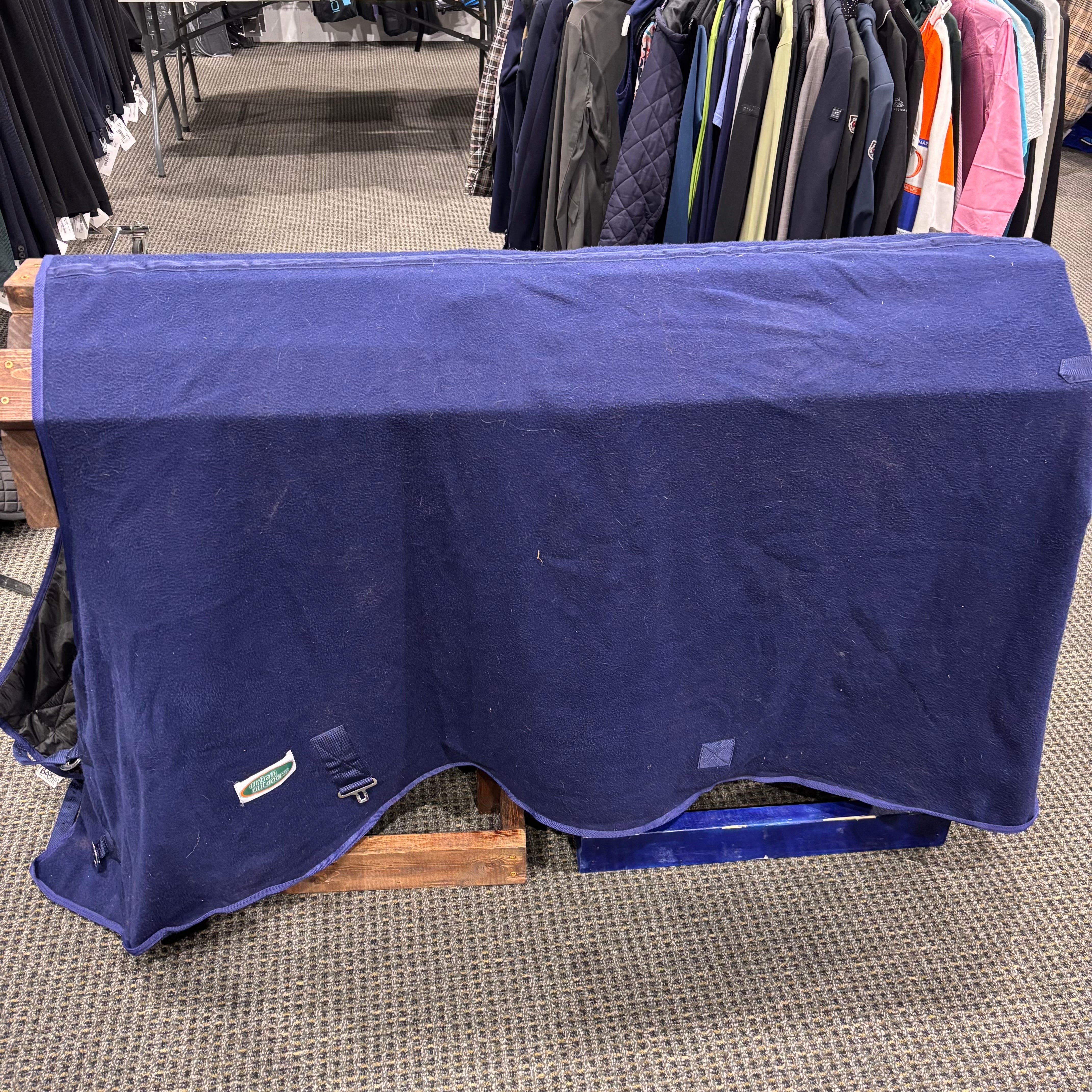 Used 76-78" Navy Fleece Cooler