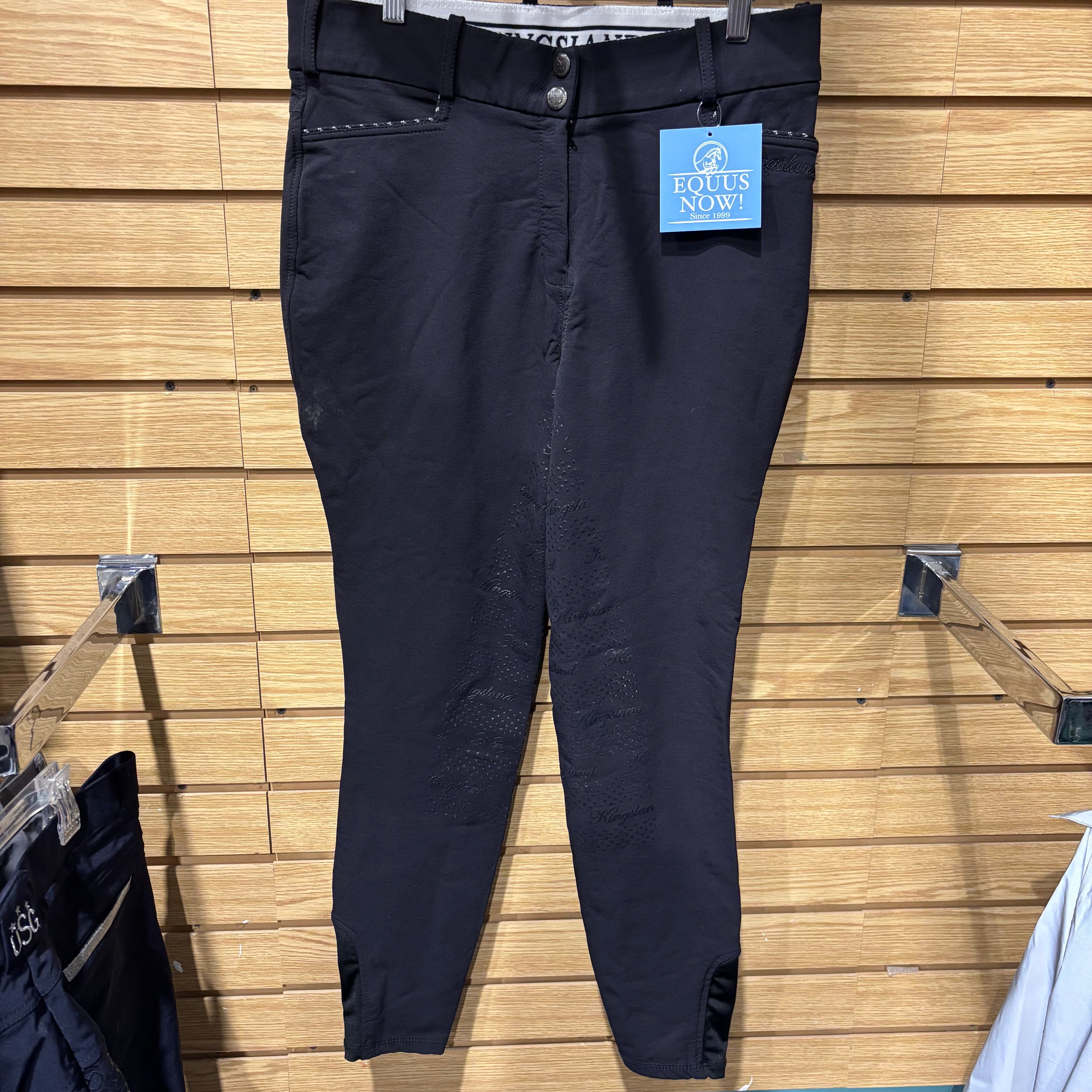 Used Kingsland 32 Black Full Seat Breeches