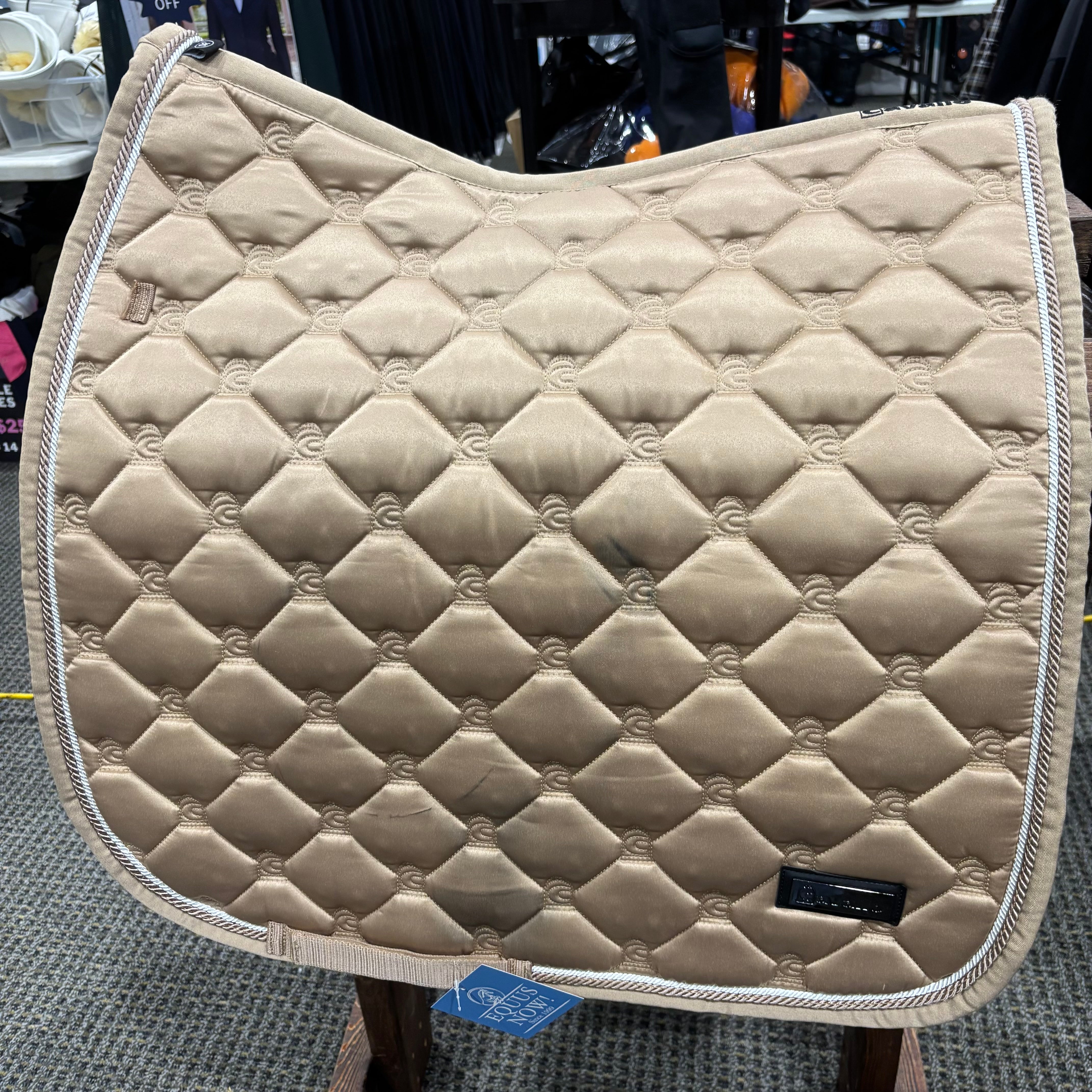 Used Cavallo Tan Dressage Saddle Pad