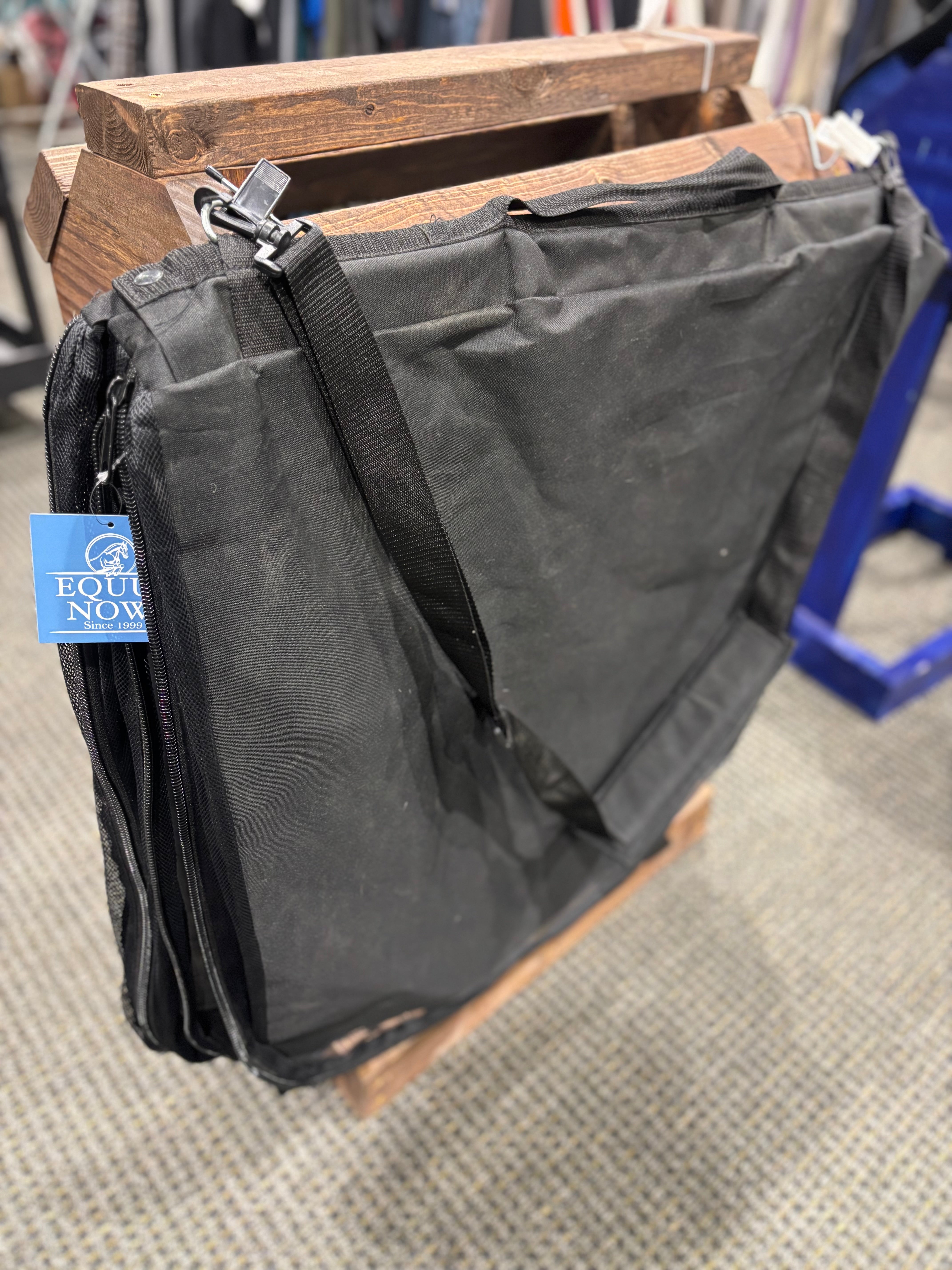 Used Black Saddle Pad Bag