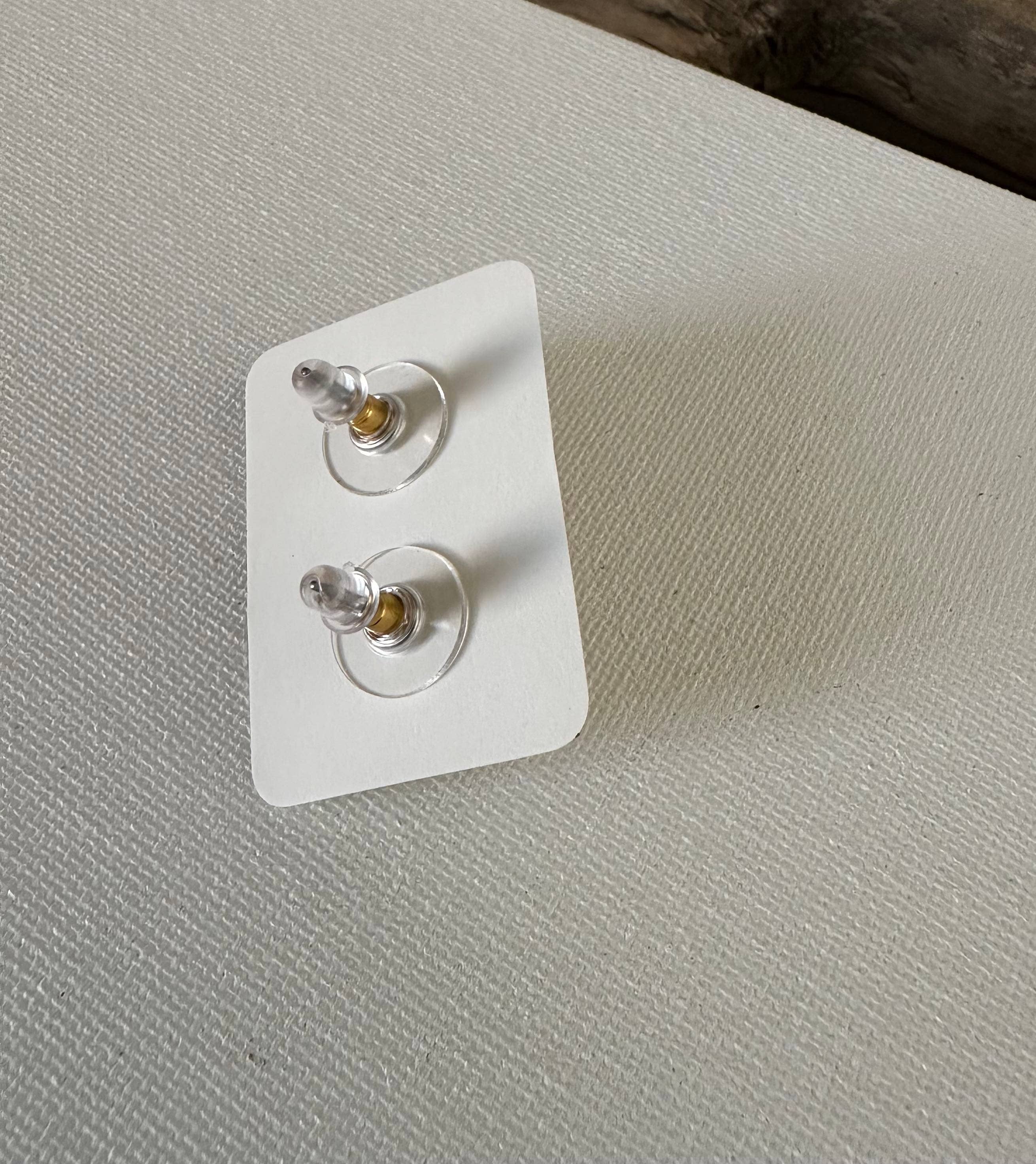 Fox Ceramic Earrings