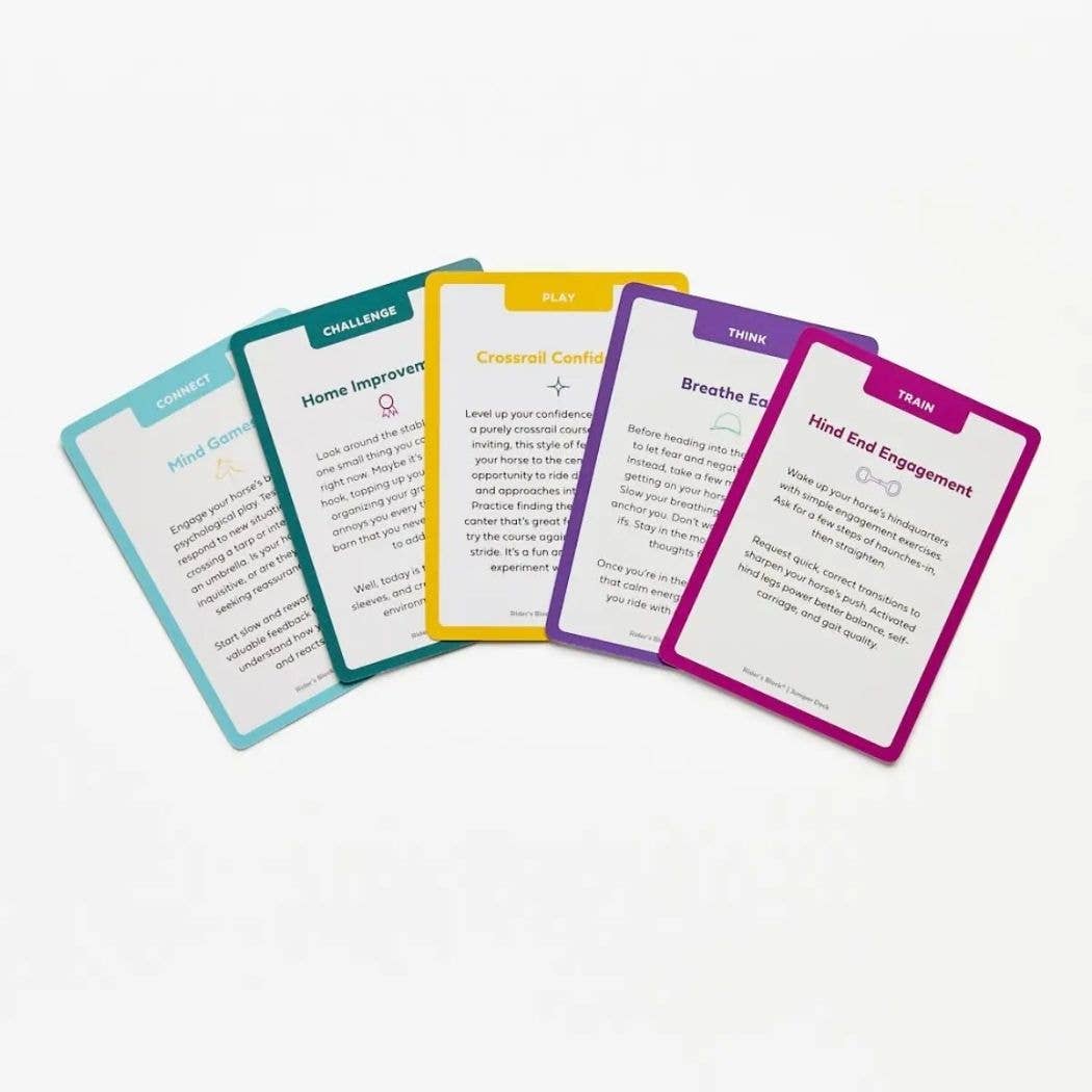 Stable Mind - Horse Riding Exercises & Activity Card Deck - Jumper