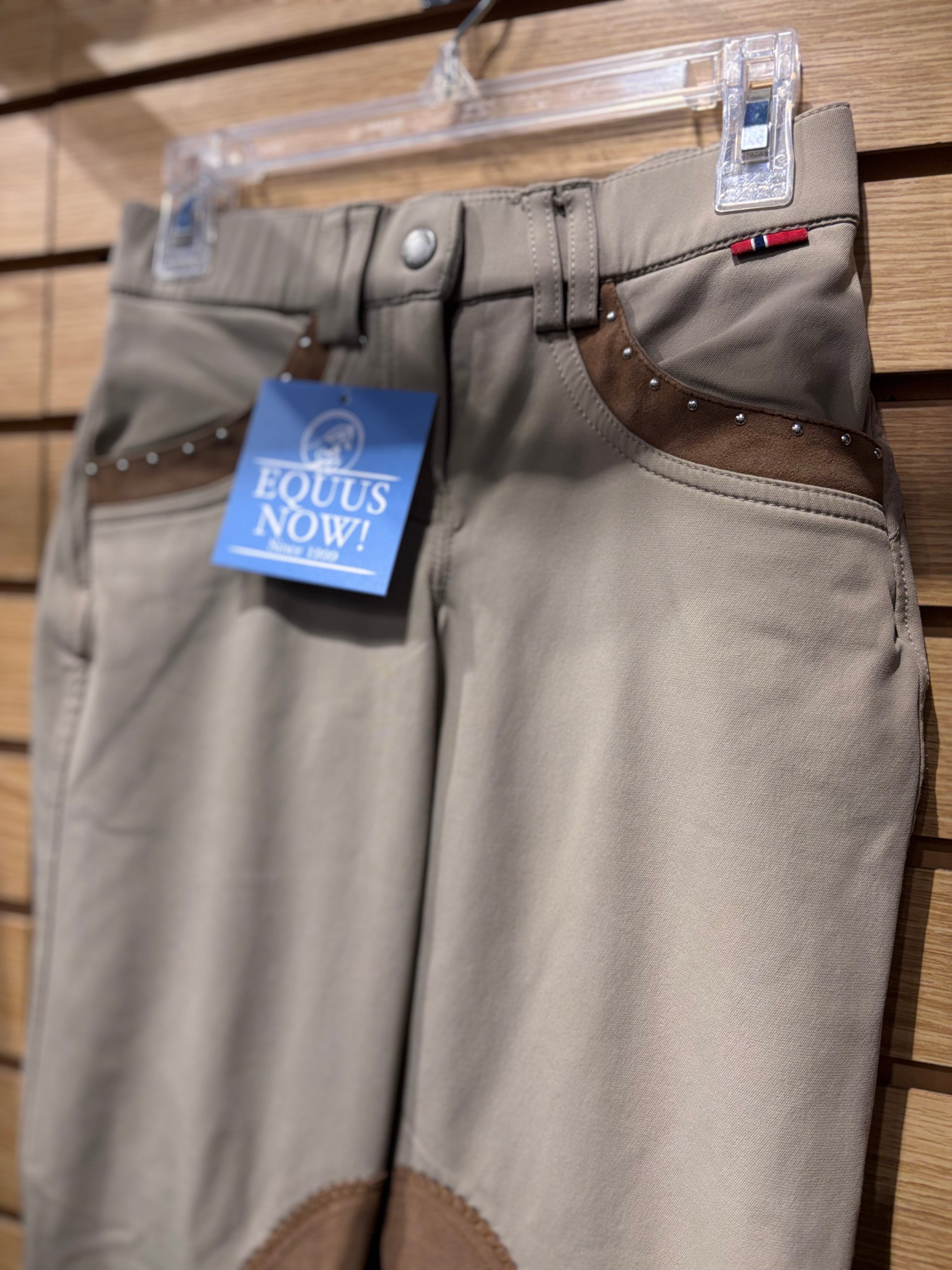 Used 20 Tan B Vertigo Knee Patch Breeches