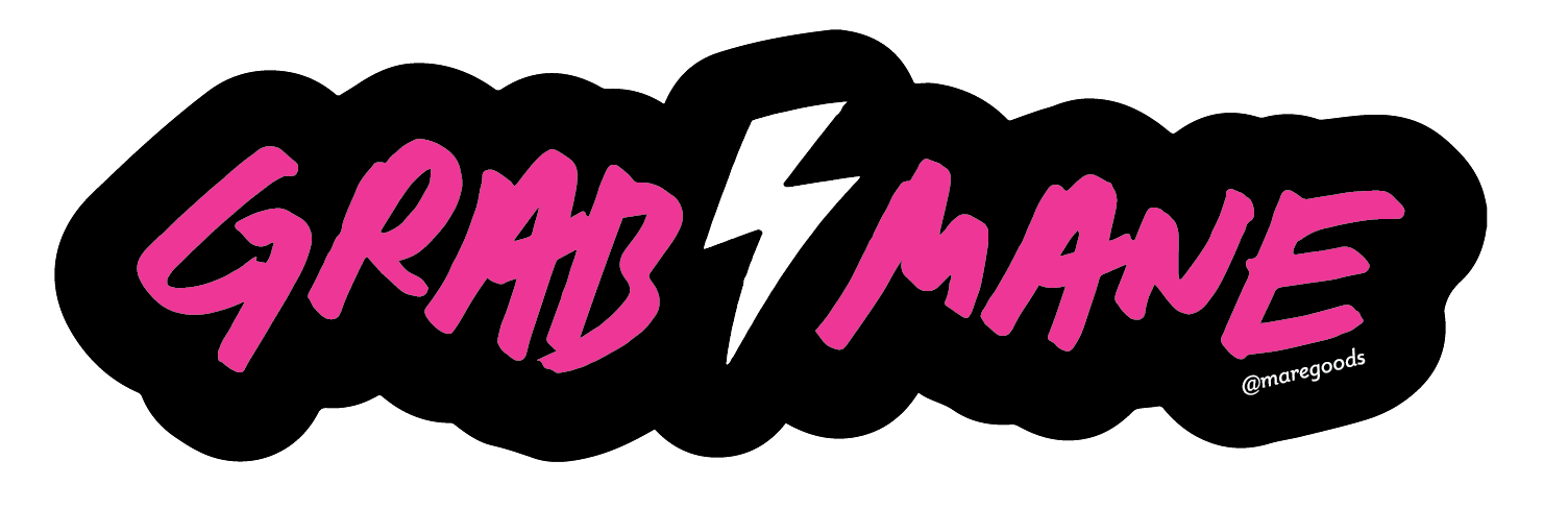 Mare Modern Goods - Grab Mane Sticker