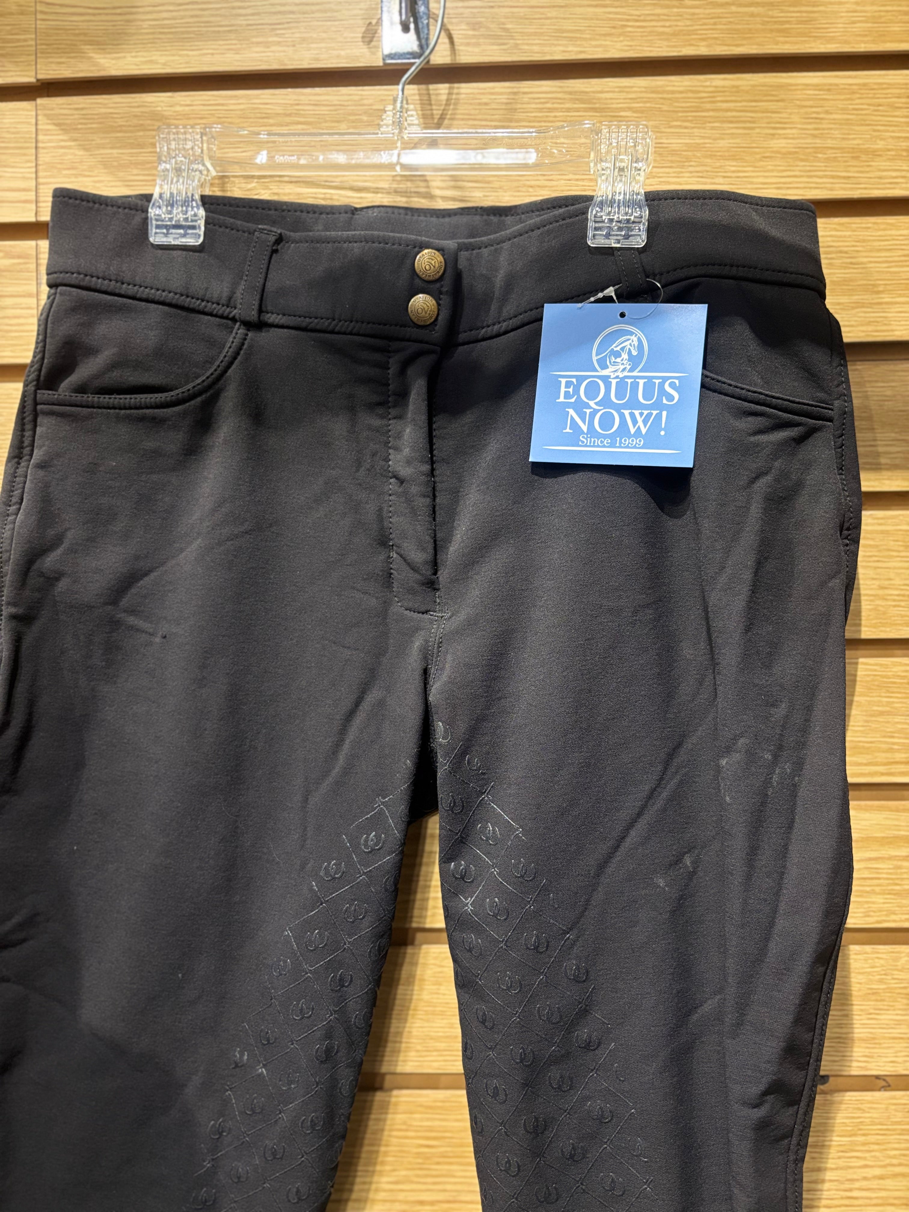 Used 32 Black Ovation Full Seat Breeches