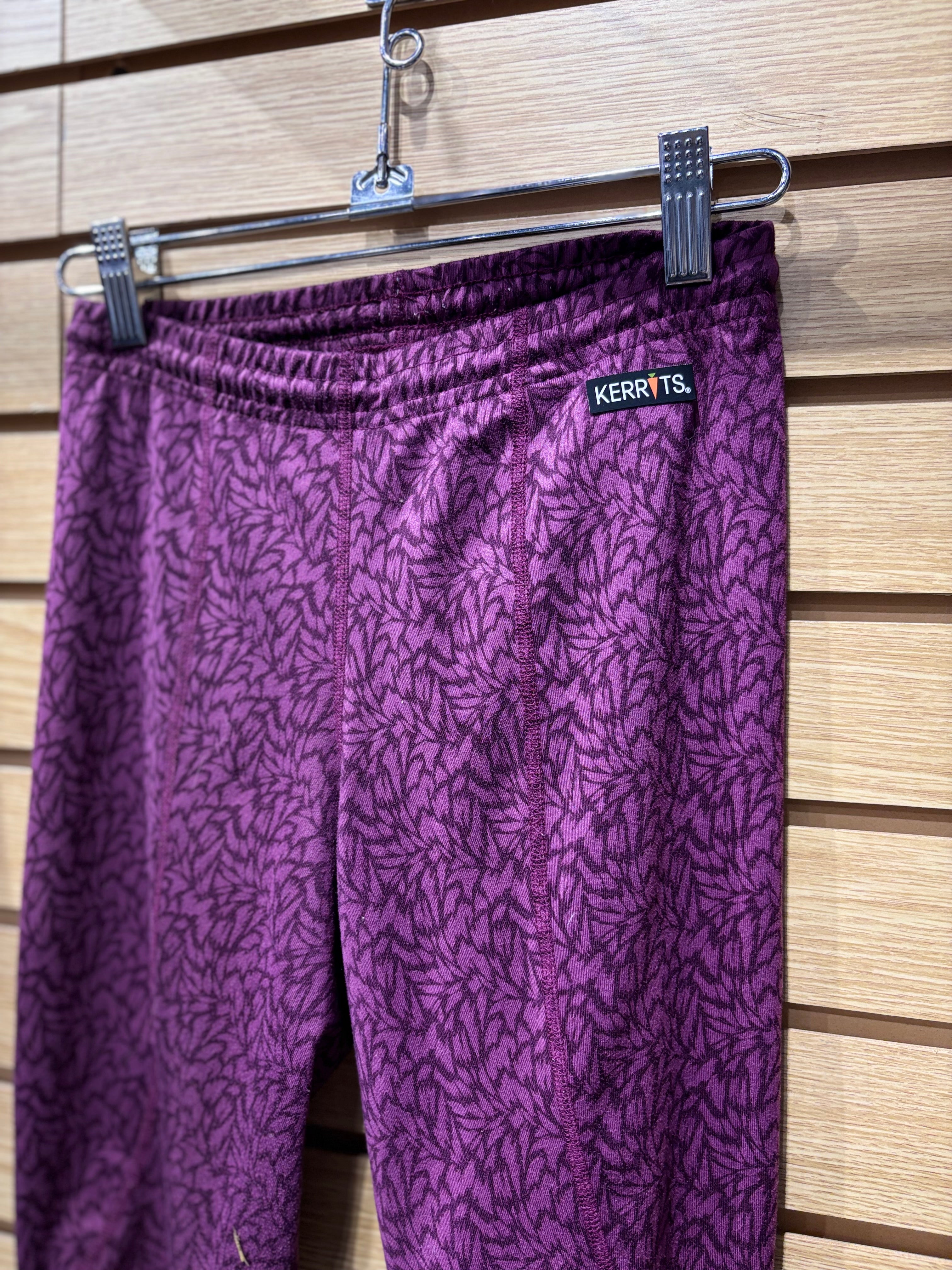 Used Large Purple Kerrits Riding Tights