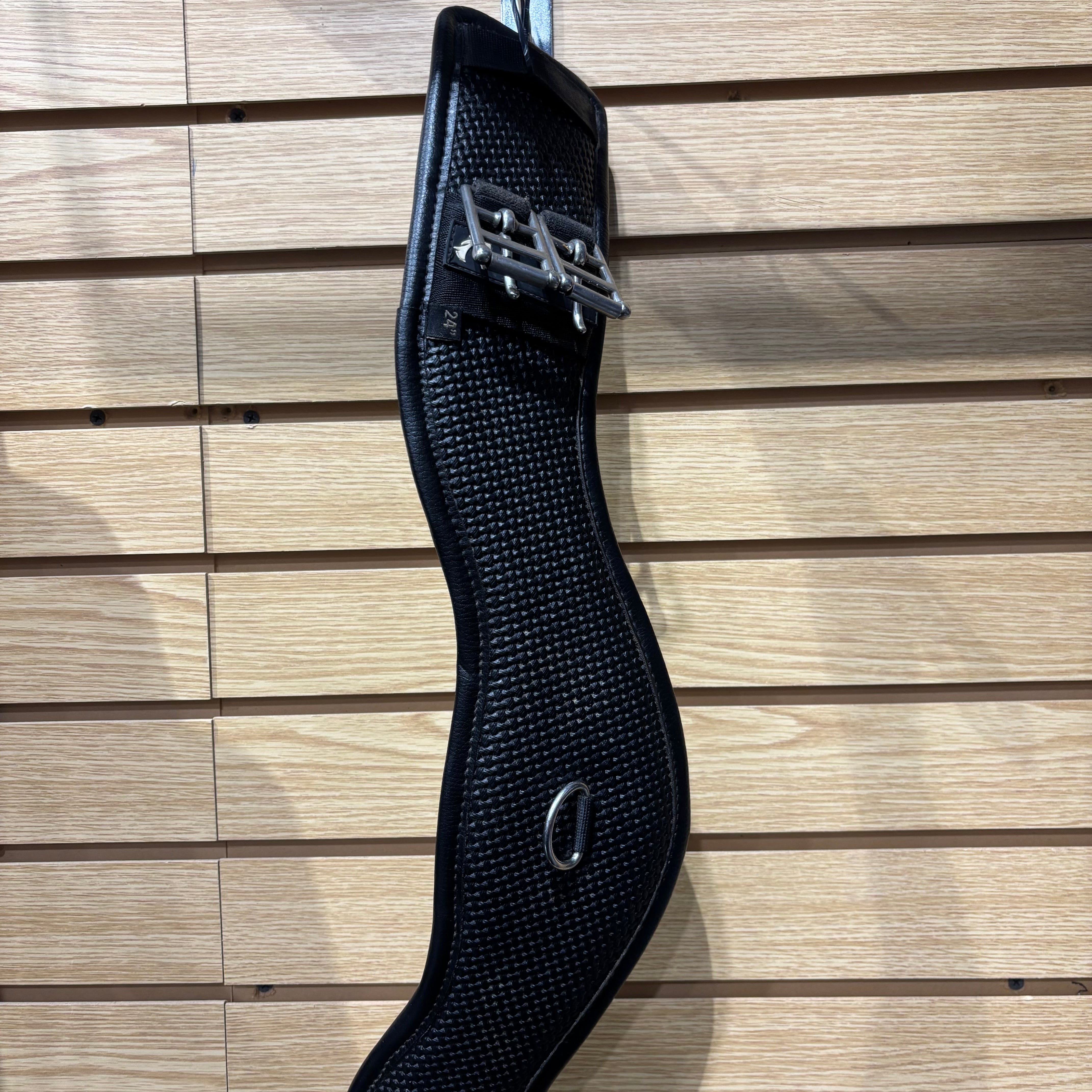 Used Total Saddle Fit 24" Black Shoulder Relief Girth