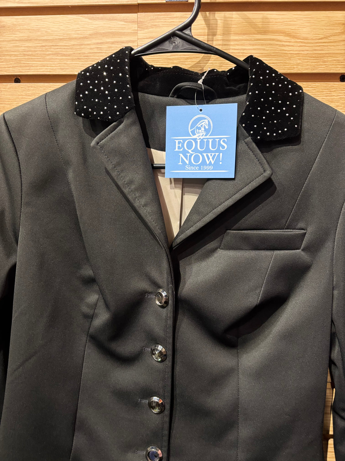 Used Fair Play 42 Black Dressage Coat