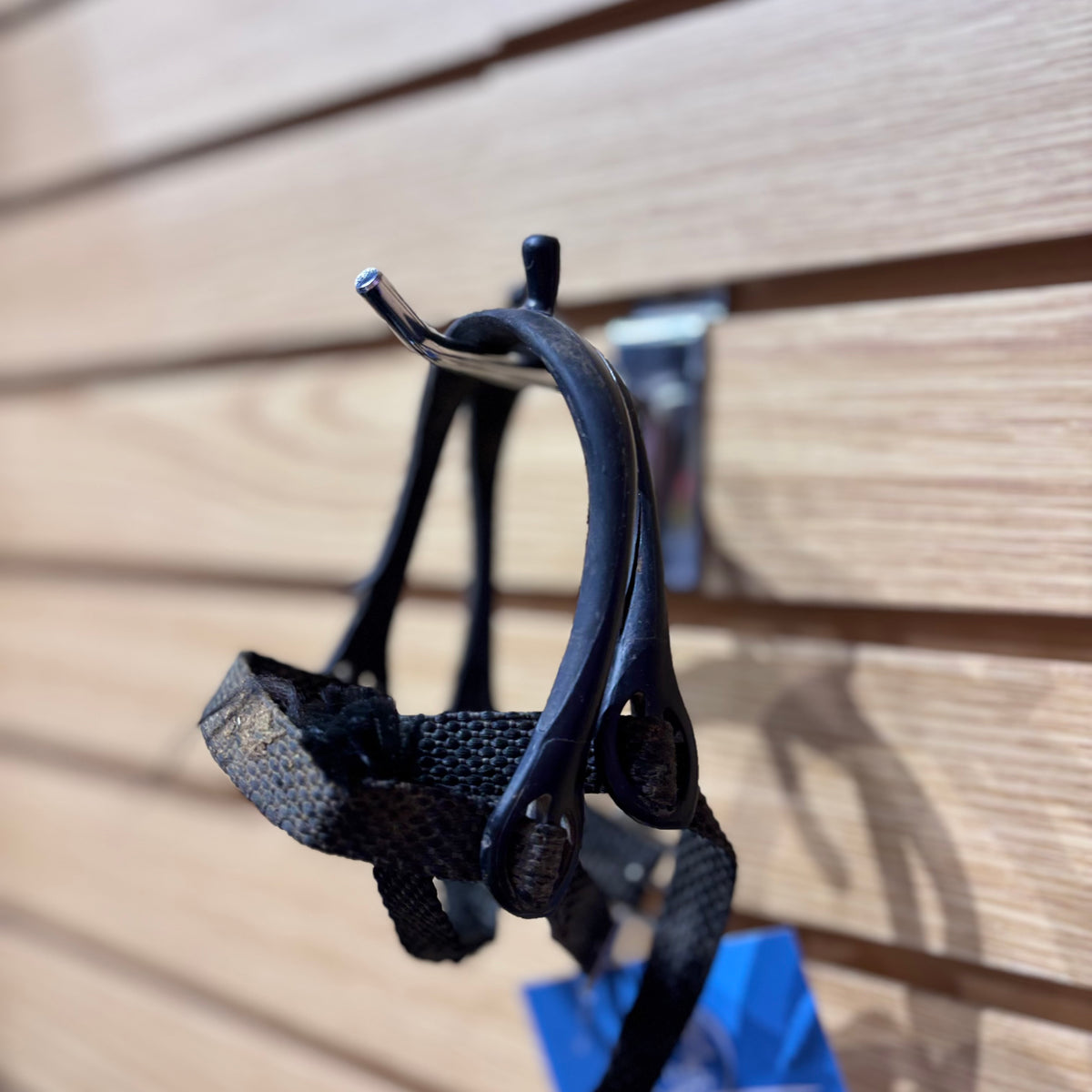 Used Black Flexi Spurs