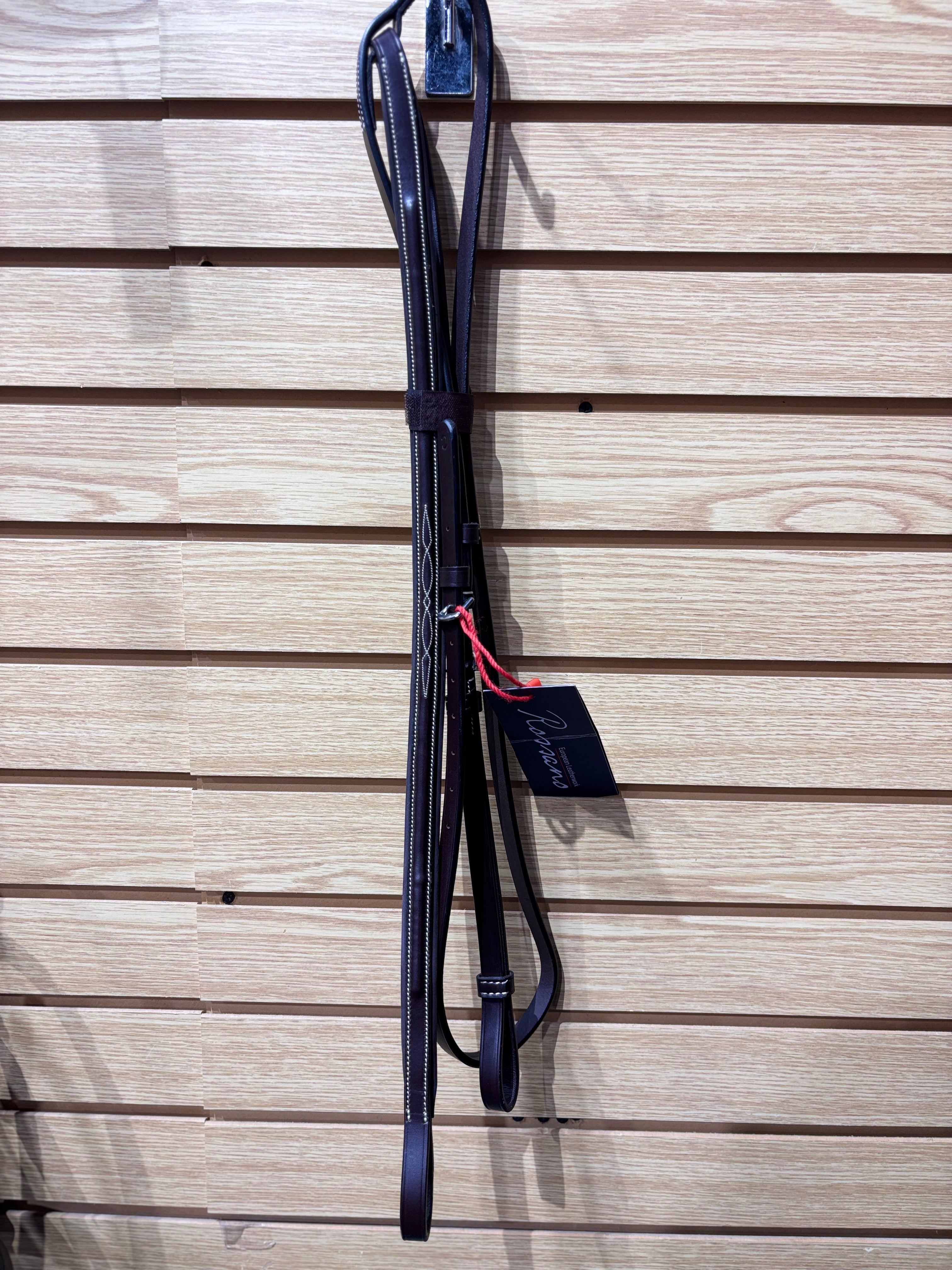 Used Shires Rossano Cob Brown Fancy Stitched Standing Martingale