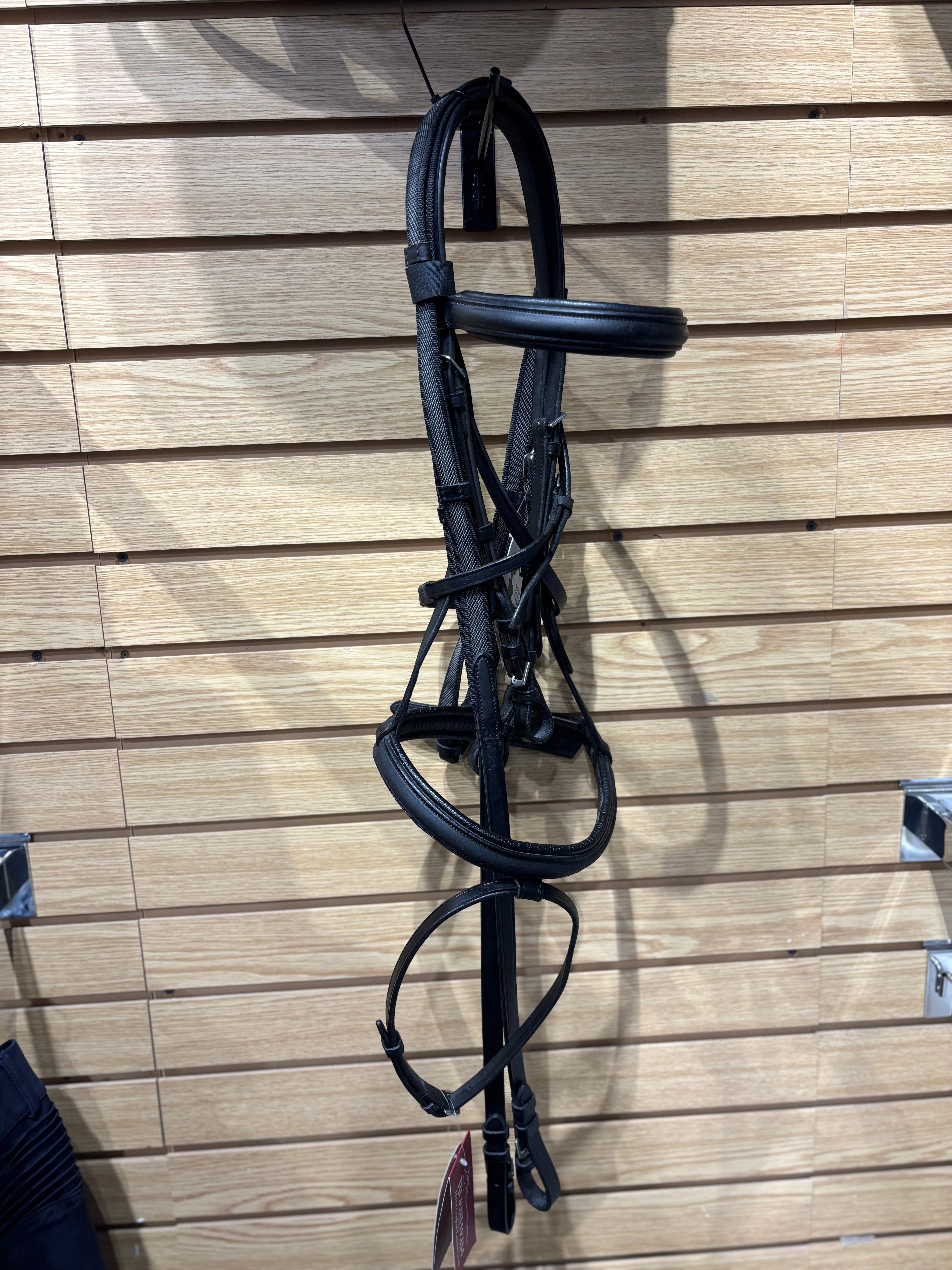 Used Black Blenheim Bridle with Webbed Reins