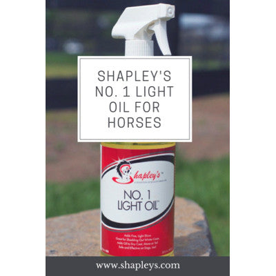 Shapley's No. 1 Light Oil - sku to order - 103592