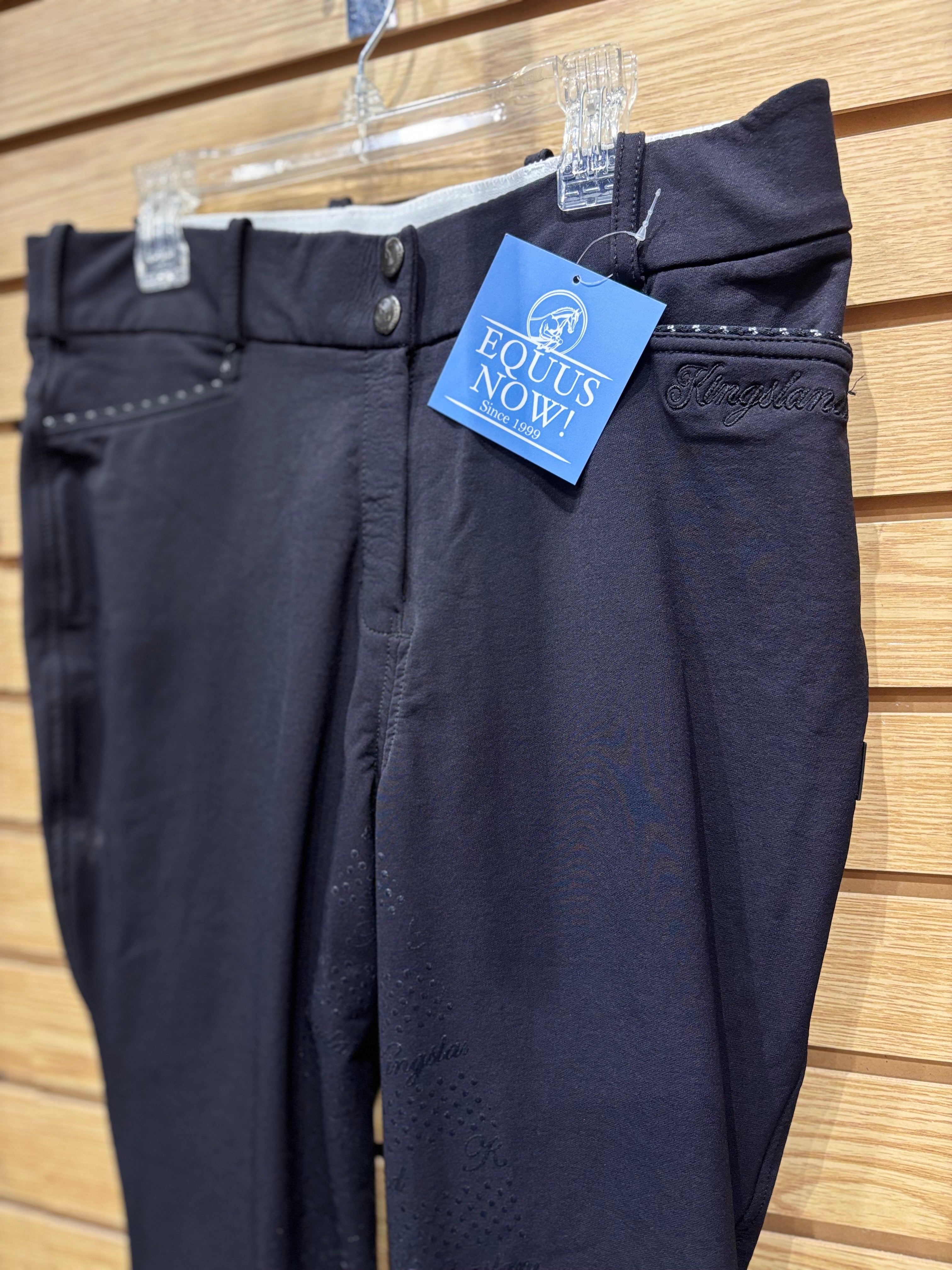 Used Kingsland 32 Black Full Seat Breeches