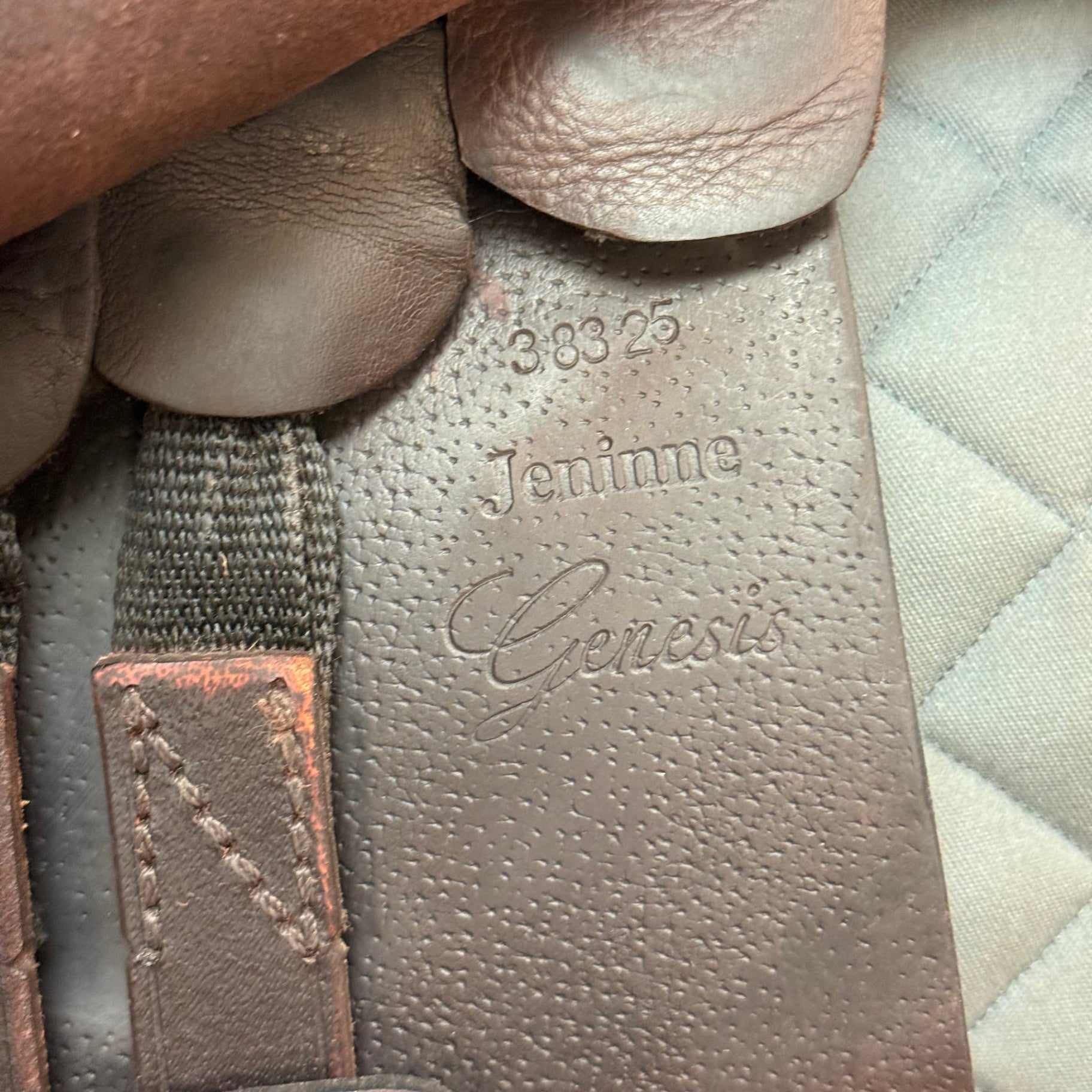 Used M Toulouse Jennine Jump Saddle 17" Adjustable Tree