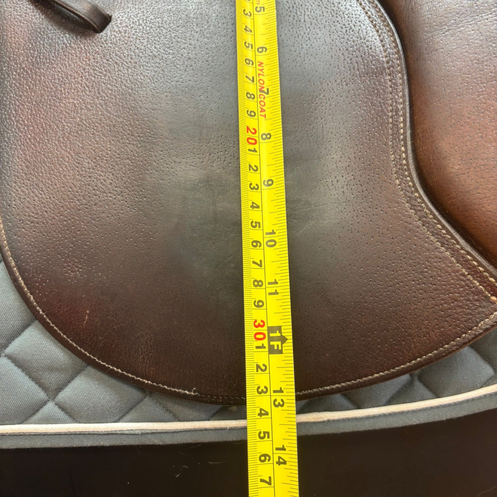 Used Collegiate Ruiz Diaz Jump Saddle 16.5"