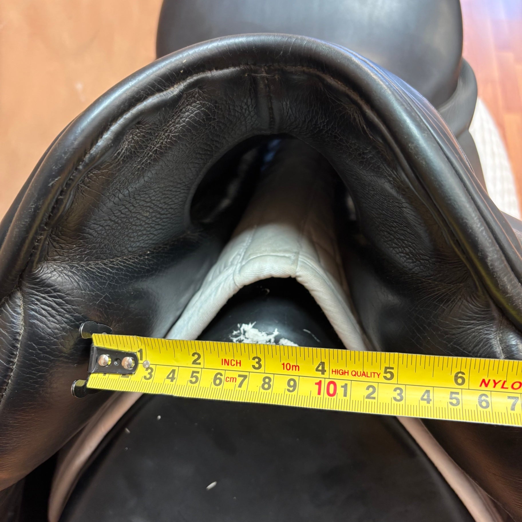 Used Trilogy Verago Elite Dressage Saddle 17.5" Wide Tree