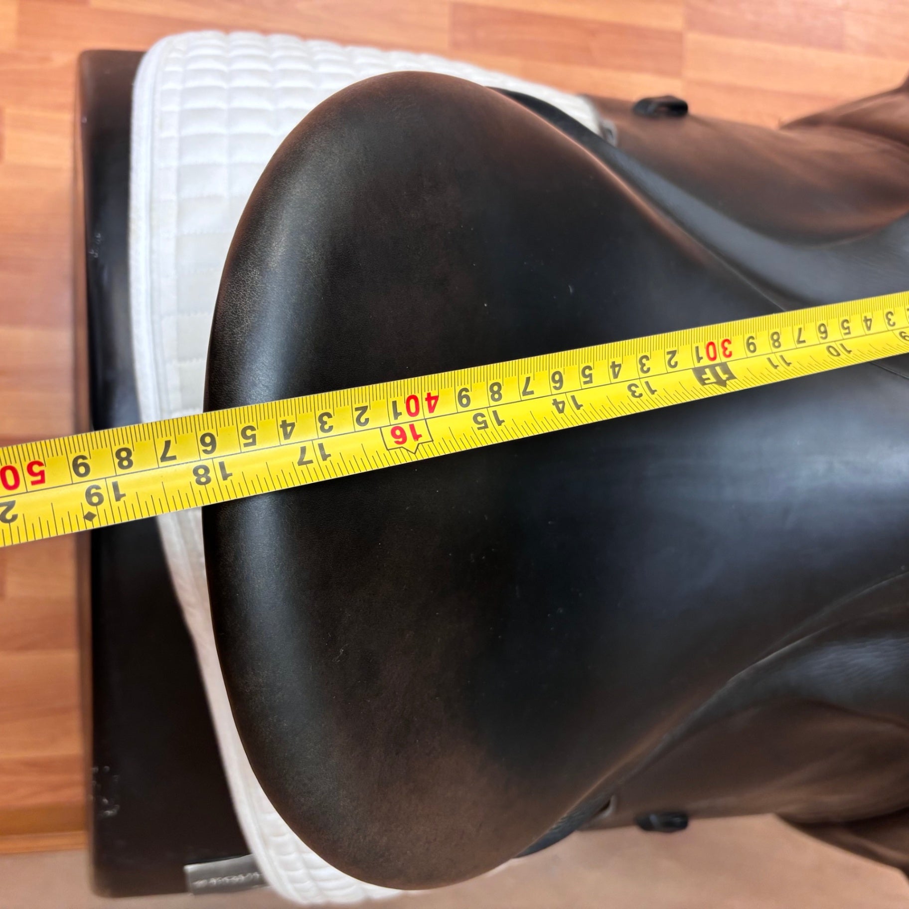 Used Trilogy Verago Elite Dressage Saddle 18" Wide Tree