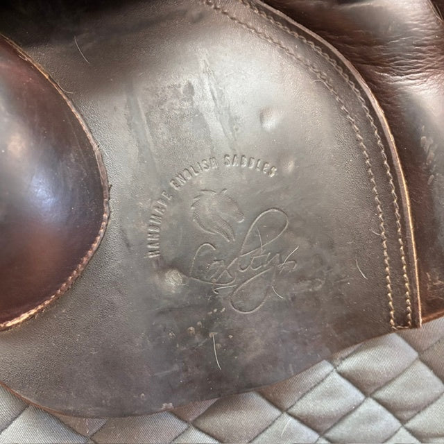 Used Loxley Bliss Jump Saddle 17" Wide Tree