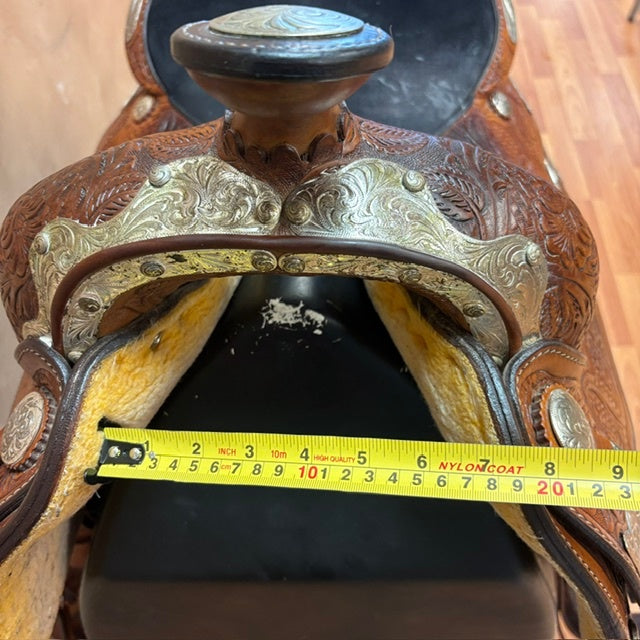 Used Circle Y Western Equitation Saddle 16.5" XW Tree