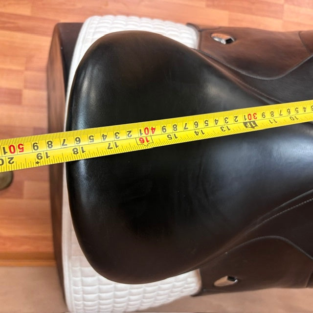 Used Bates Artiste Dressage Saddle 17.5" Adjustable Tree