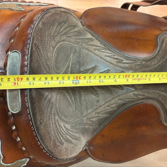Used Crates Western Saddle 15" Wide Tree