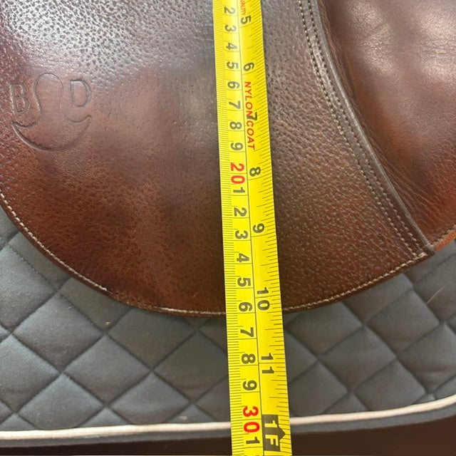 Used Bruno Delgrange Pony Jump Saddle 15" Medium Tree