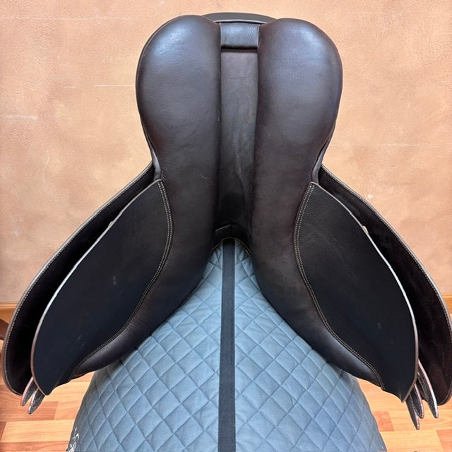 Used Collegiate Convertible Jump Saddle 17.5" Adjustable Tree