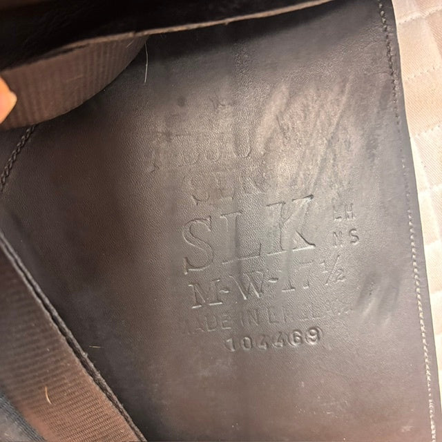 Used Albion SLK Dressage Saddle 17.5" Medium Wide Tree