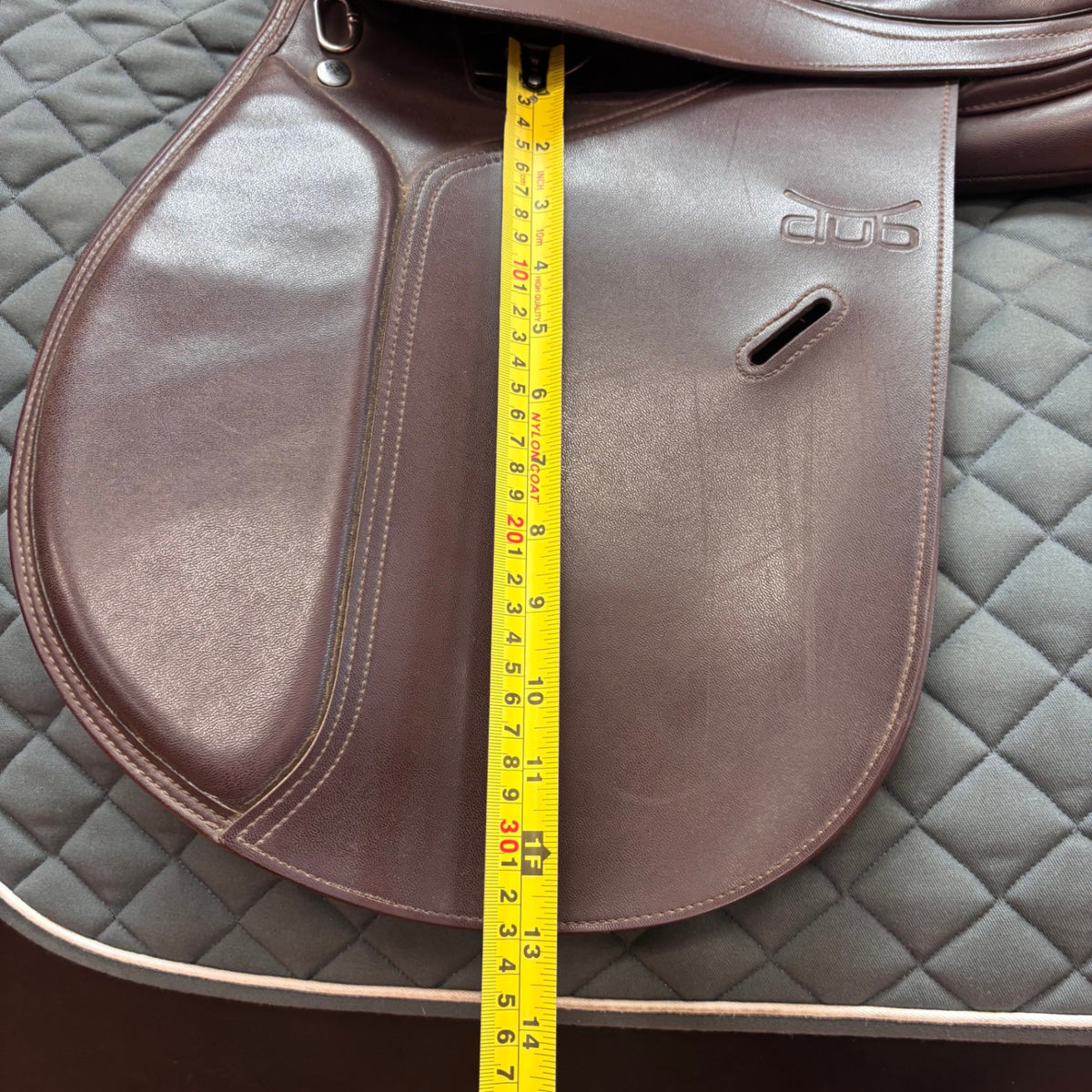 Used Tekna Club Pony Saddle 15" Adjustable Tree