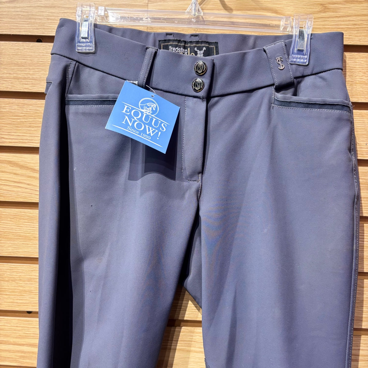 Used 30L Grey Tredstep Solo Knee Patch Breeches