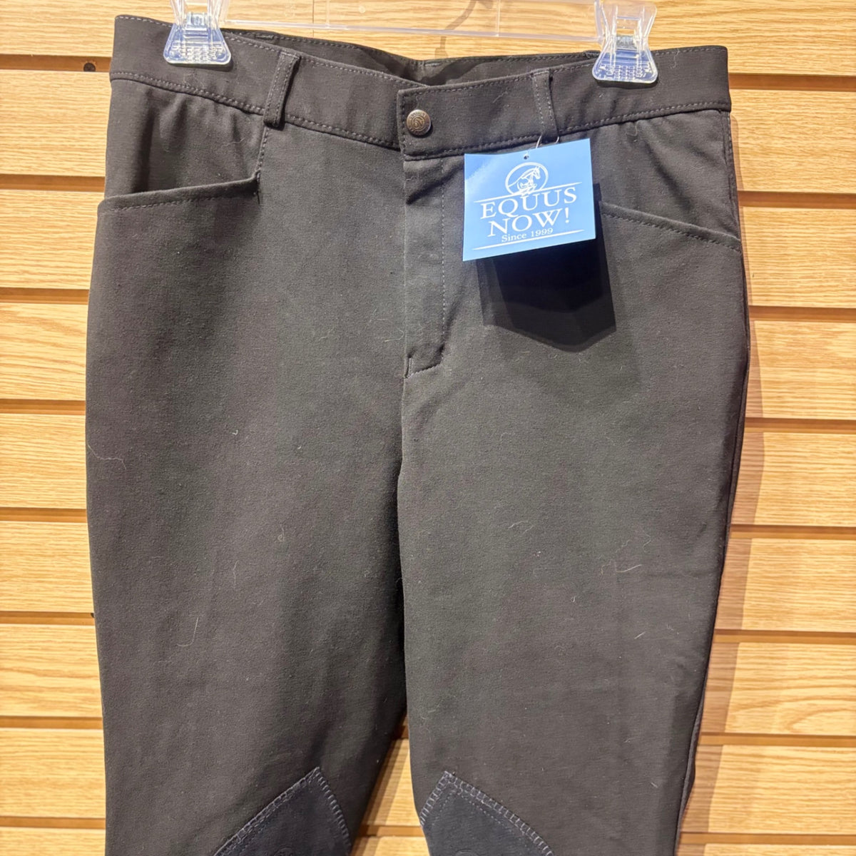 Used 30L Mens Black Ovation Knee Patch Breeches