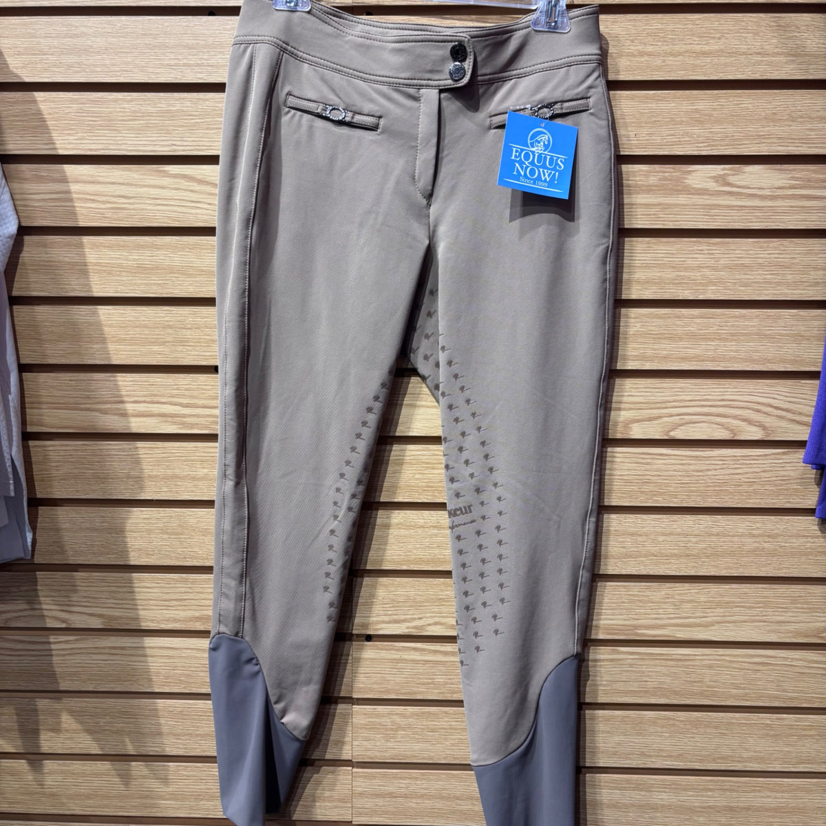 Used USA 30 Tan Pikeur Full Seat Breeches