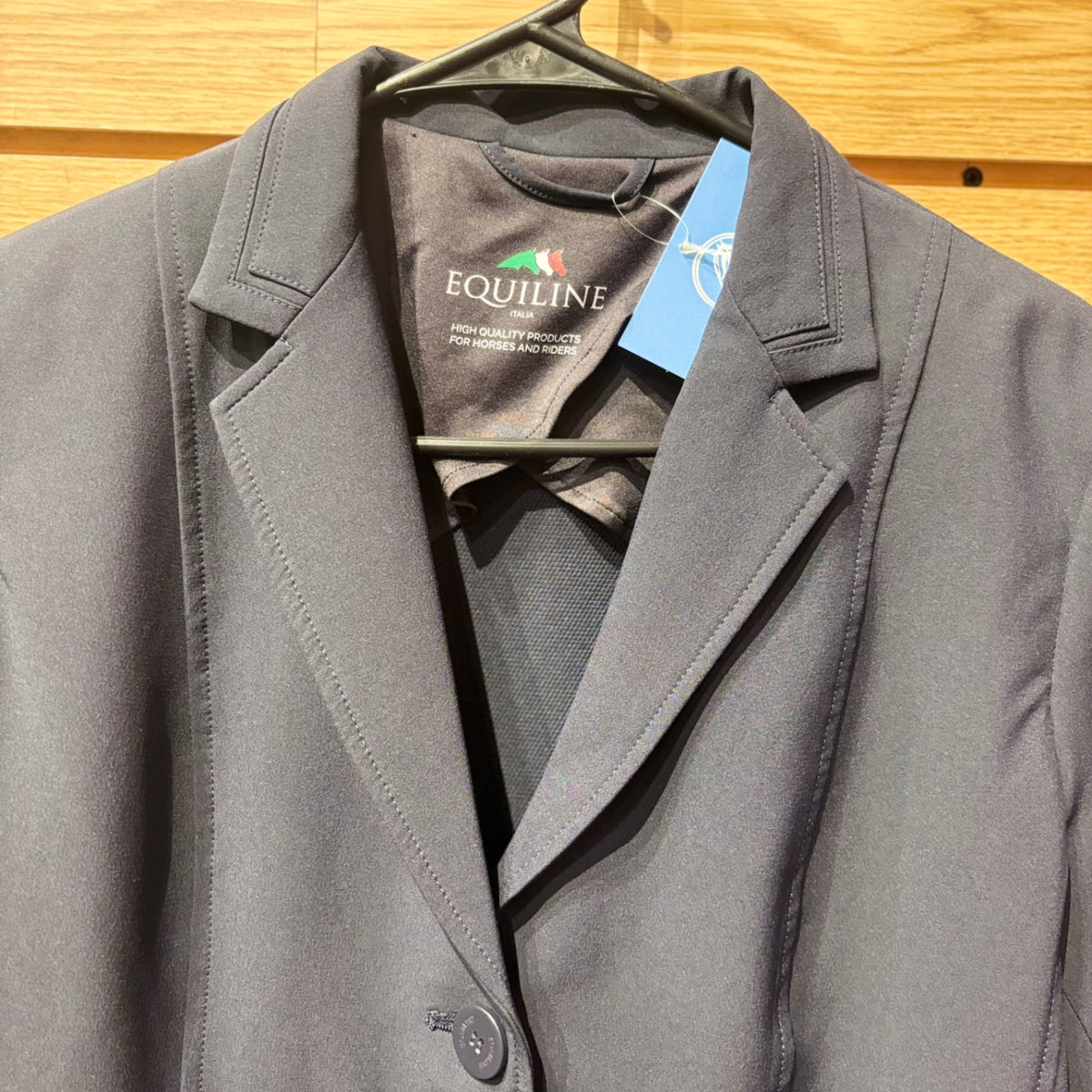 Used IT 42 Navy Equiline Show Coat