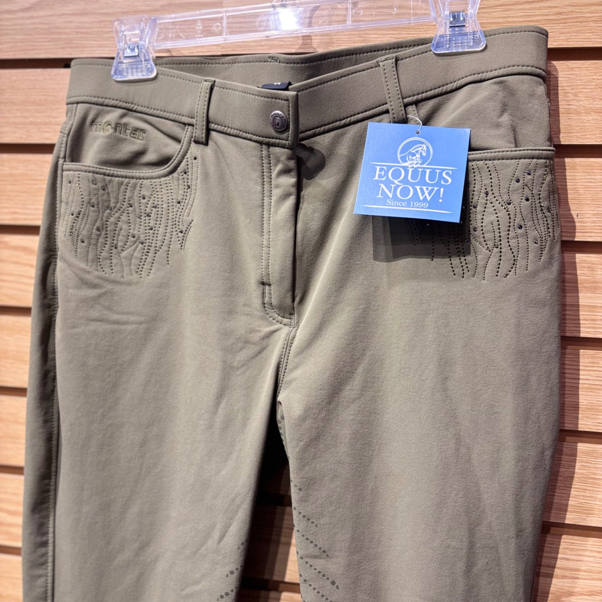 Used US 34 Tan Montar Full Seat Breeches