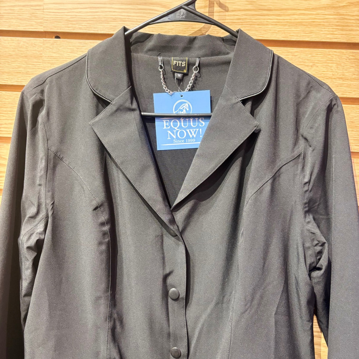 Used Fits Medium Black Show Coat