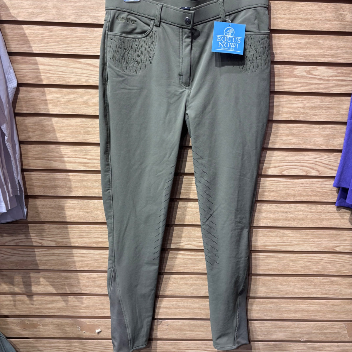 Used US 34 Tan Montar Full Seat Breeches