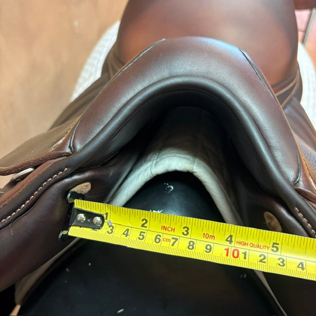 Used Antares Cadence Dressage Saddle 17.5" Medium/Wide Tree 