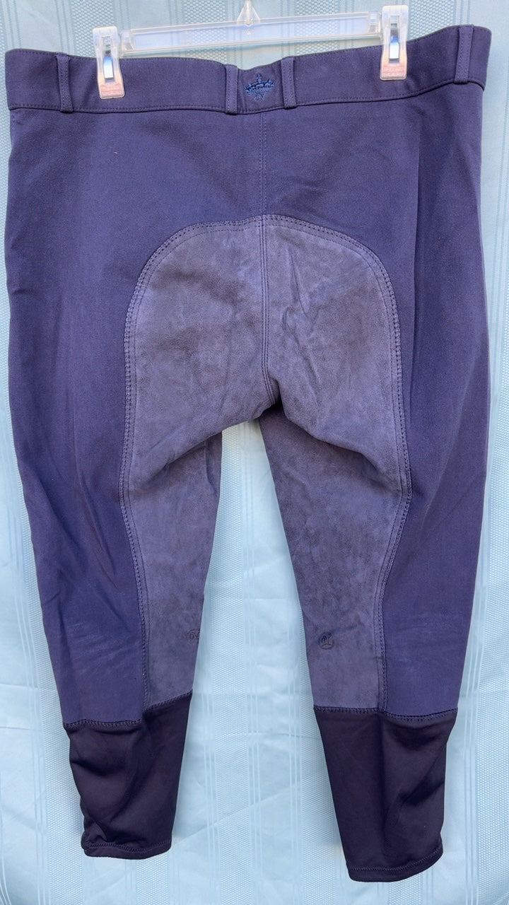 Used Ovation Full Seat Breech 38R Navy