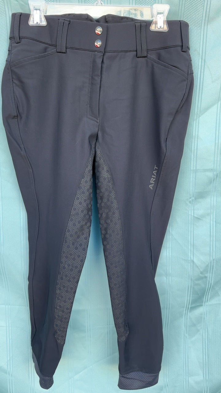 Used Ariat Full Seat Breeches 36L Black